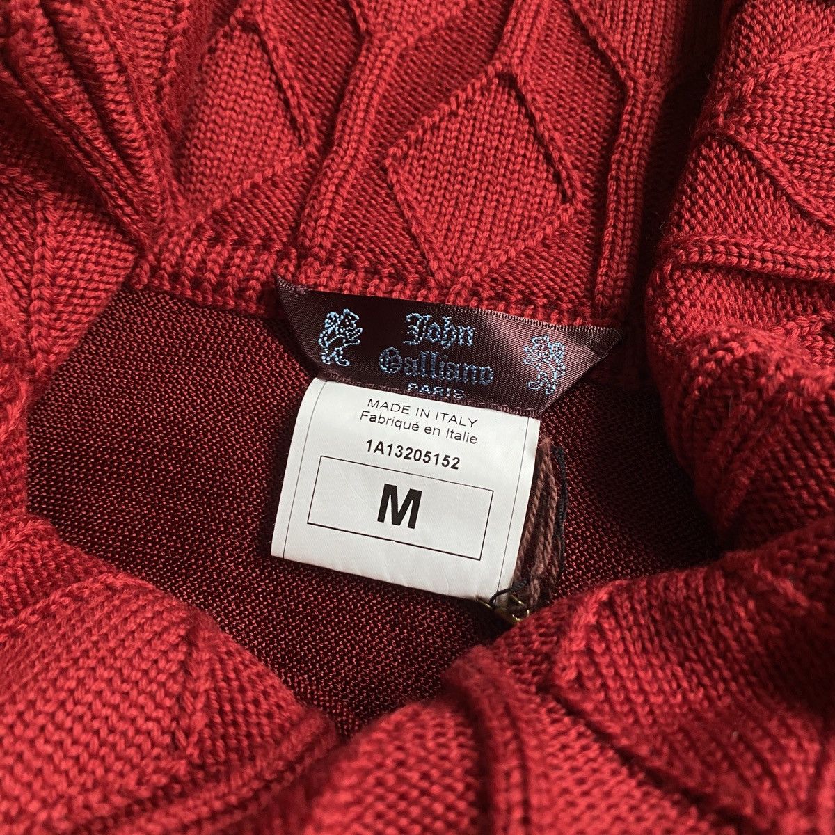 John Galliano F/W 2001 John Galliano Deconstructed Patchwork Knit Sweater Size US M / EU 48-50 / 2 - 8 Thumbnail