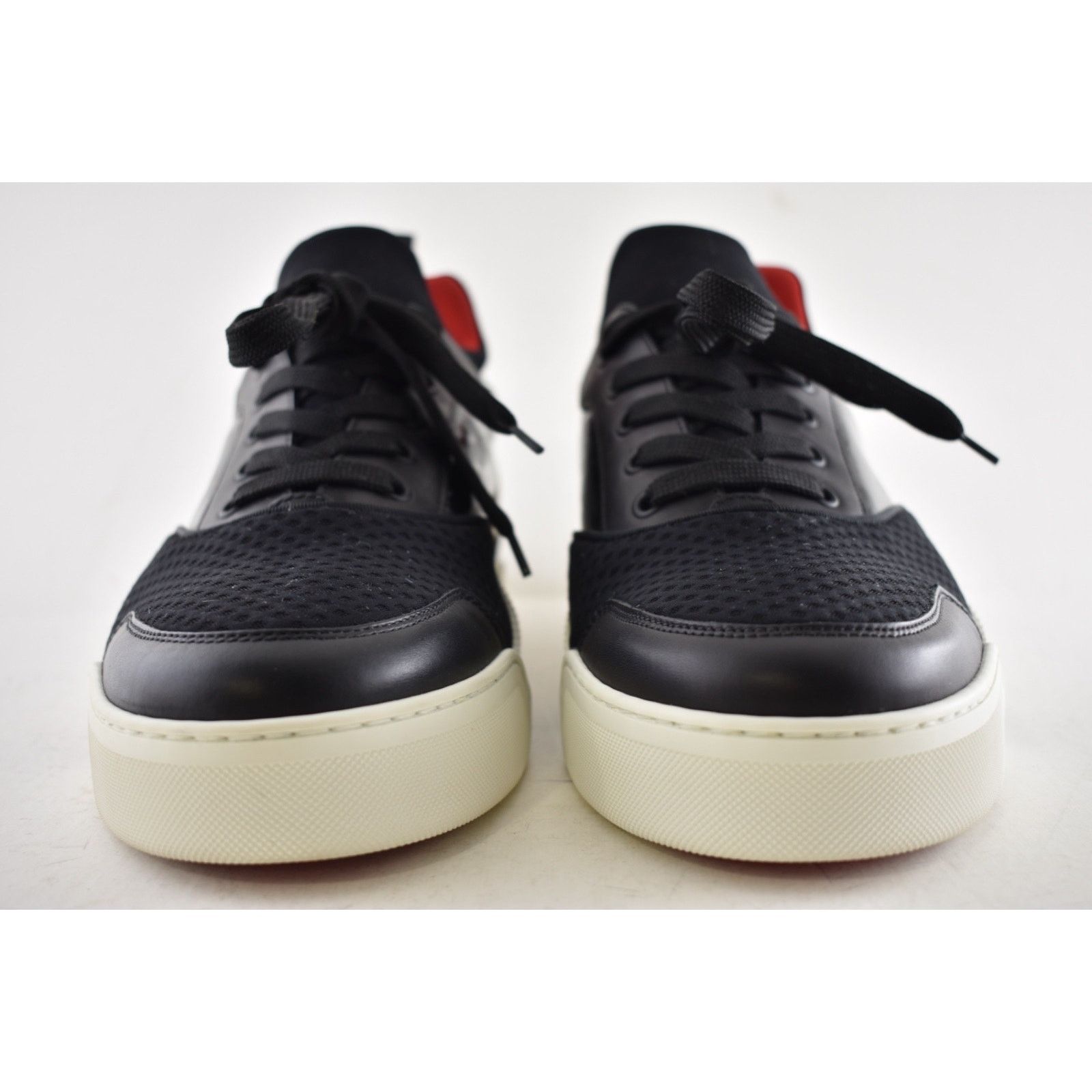 Christian Louboutin Christian Louboutin Aurelien Flat Black White Sneaker 44 11 Size US 11 / EU 44 - 7 Thumbnail