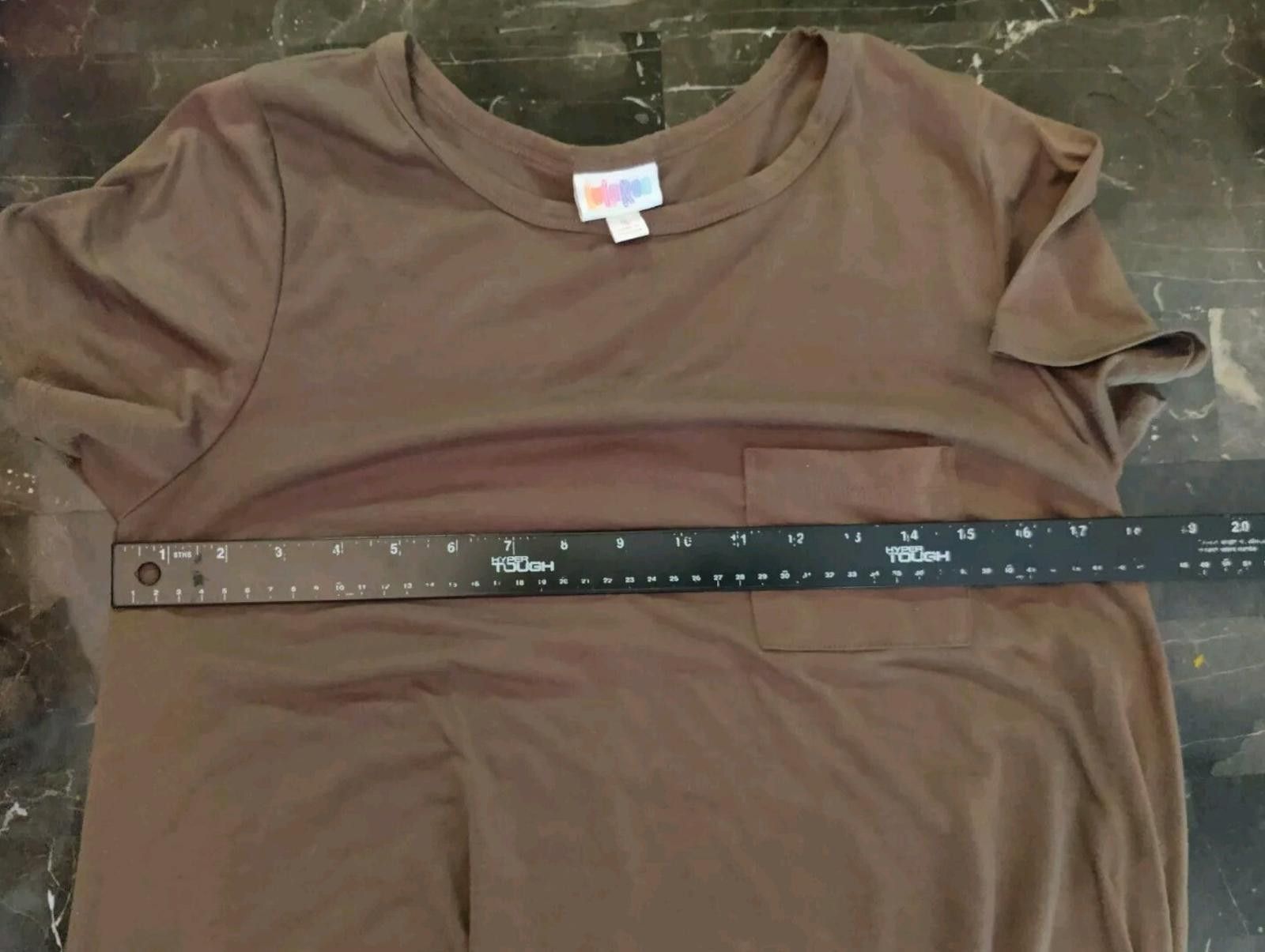 Other LulaRoe Carly Swing Shift T Shirt Dress Hi Low Solid Olive G Size S / US 4 / IT 40 - 10 Thumbnail