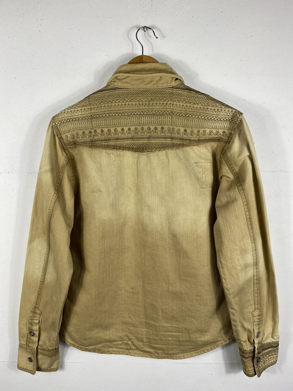 semanticdesign Semantic Design Button Denim Jacket Western Style Size L / US 10 / IT 46 - 7 Thumbnail