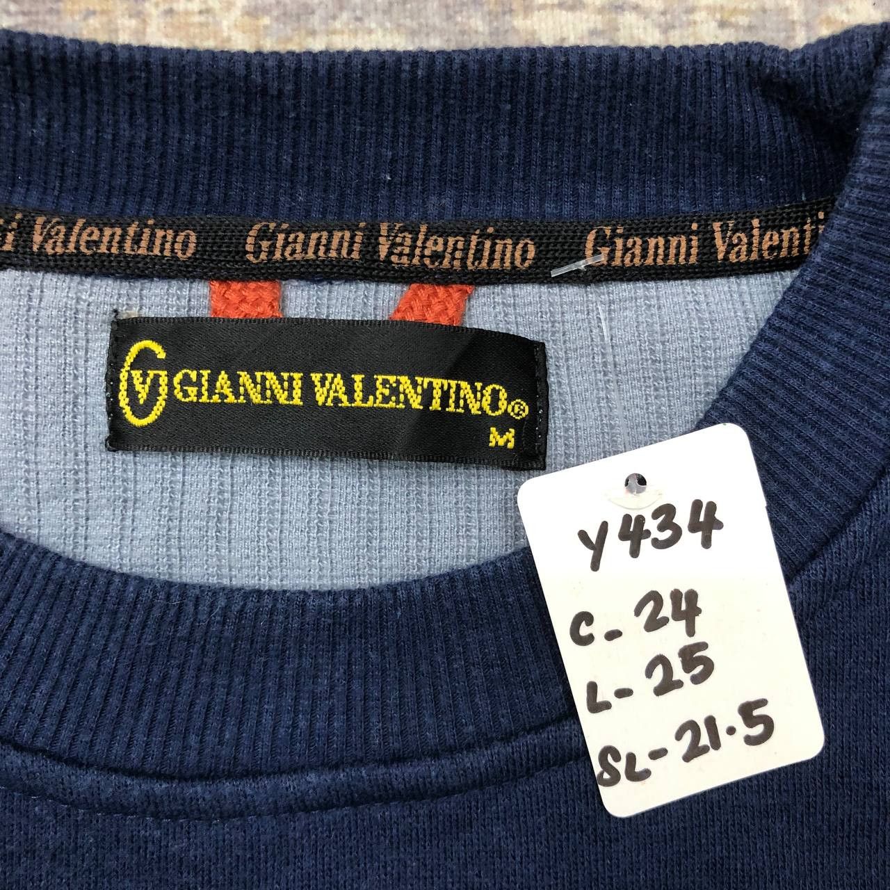 Japanese Brand Y434 GIANNI VALENTINO SWEATSHIRT Size US M / EU 48-50 / 2 - 6 Thumbnail