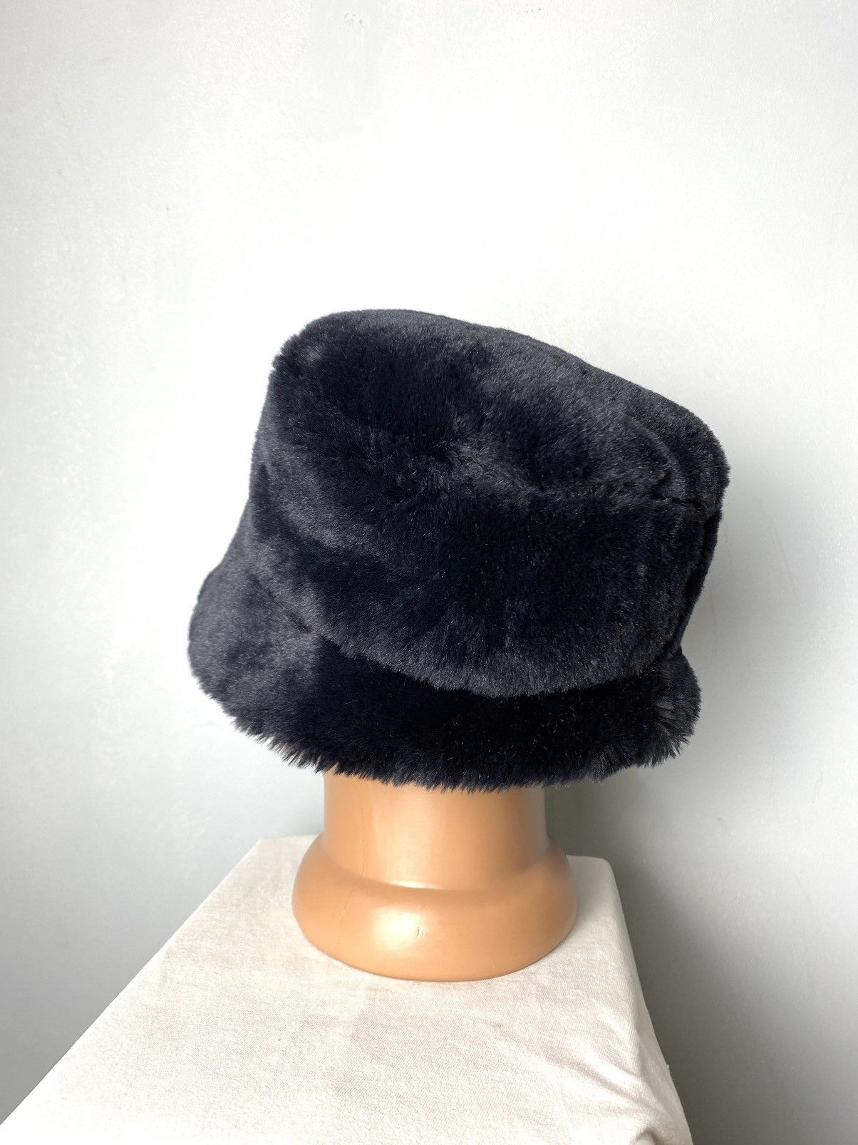 Vintage Vintage Brown Mohair Fur Hat Fuzzy Panama Hype Size ONE SIZE - 4 Thumbnail