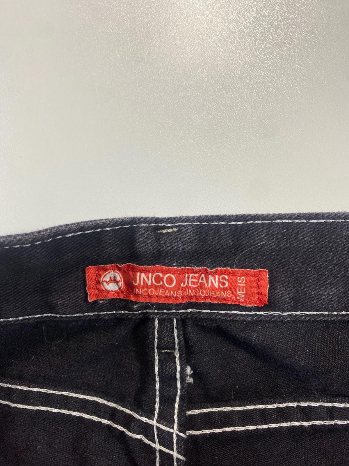 JNCO Vintage JNCO Black Wide Leg Denim Jeans 32 Size 32" / US 10 / IT 46 - 5 Thumbnail