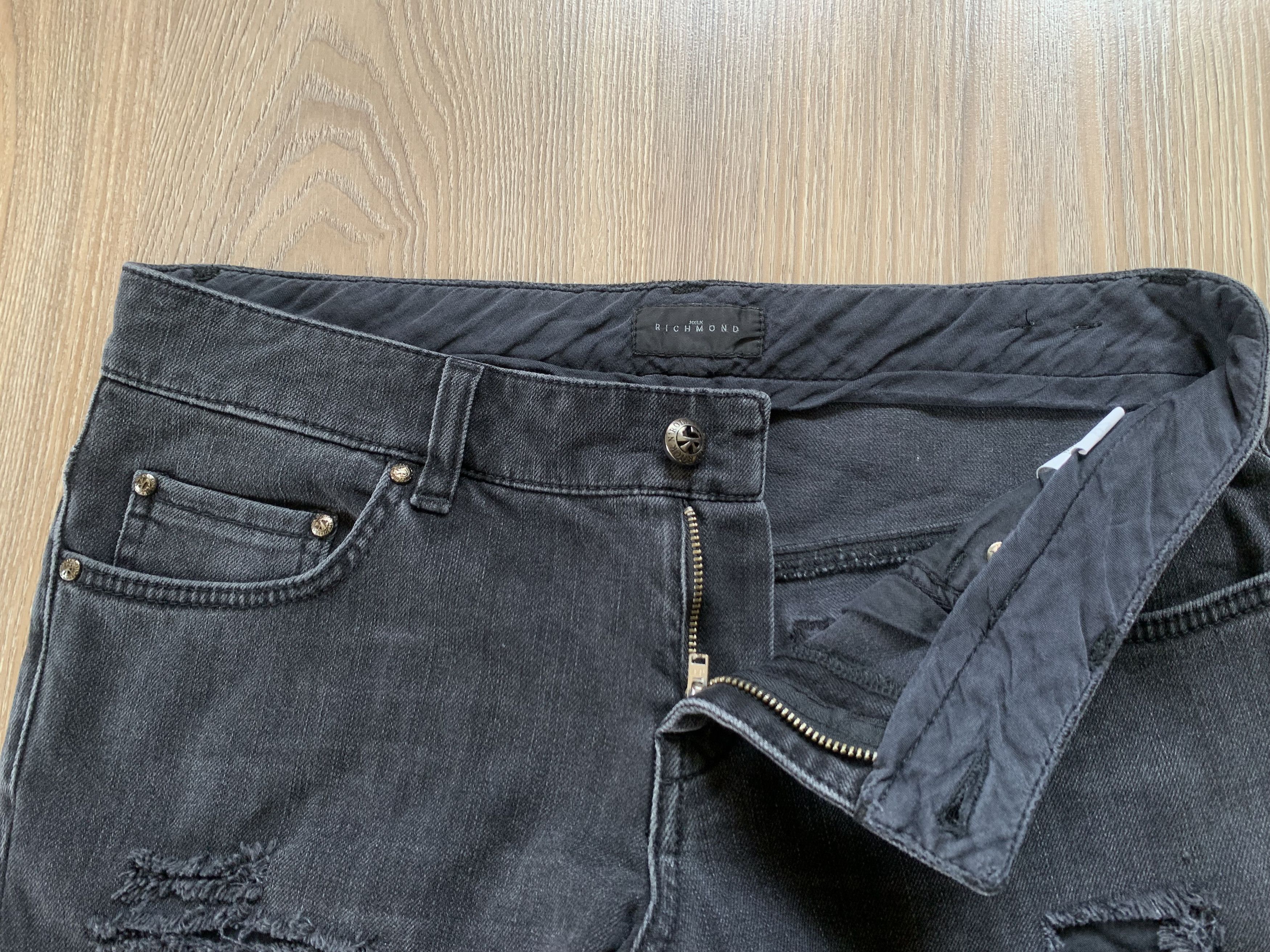 John Richmond Womens John Richmond Distressed Jeans Size 28" / US 6 / IT 42 - 5 Thumbnail
