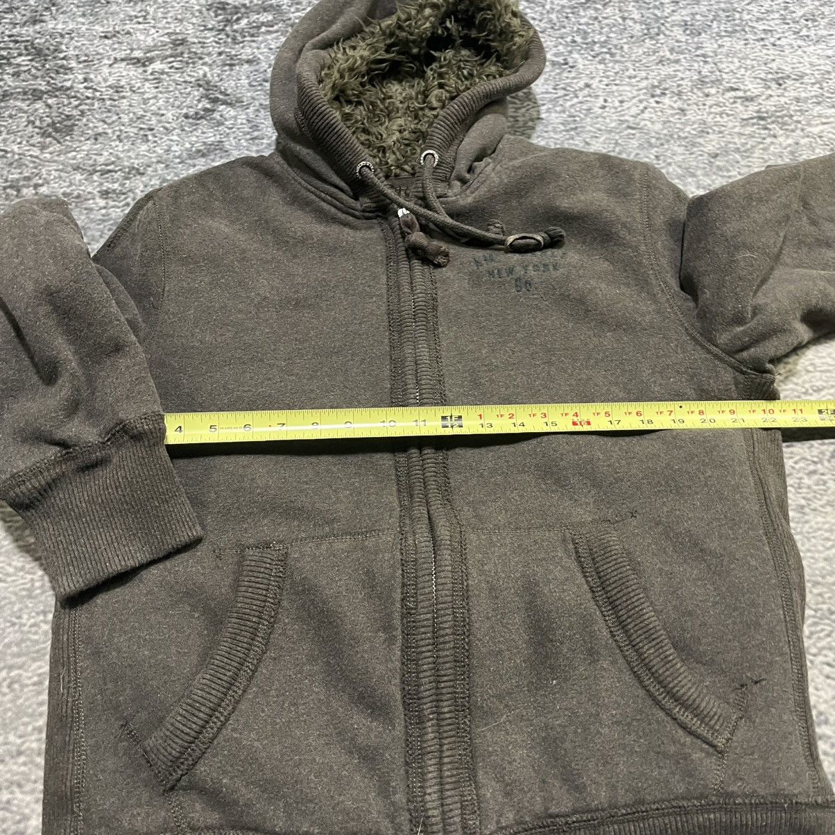 American Eagle Outfitters Vintage Y2K/2000s American Eagle Fur Skater Zip Up Hoodie Size US L / EU 52-54 / 3 - 9 Thumbnail