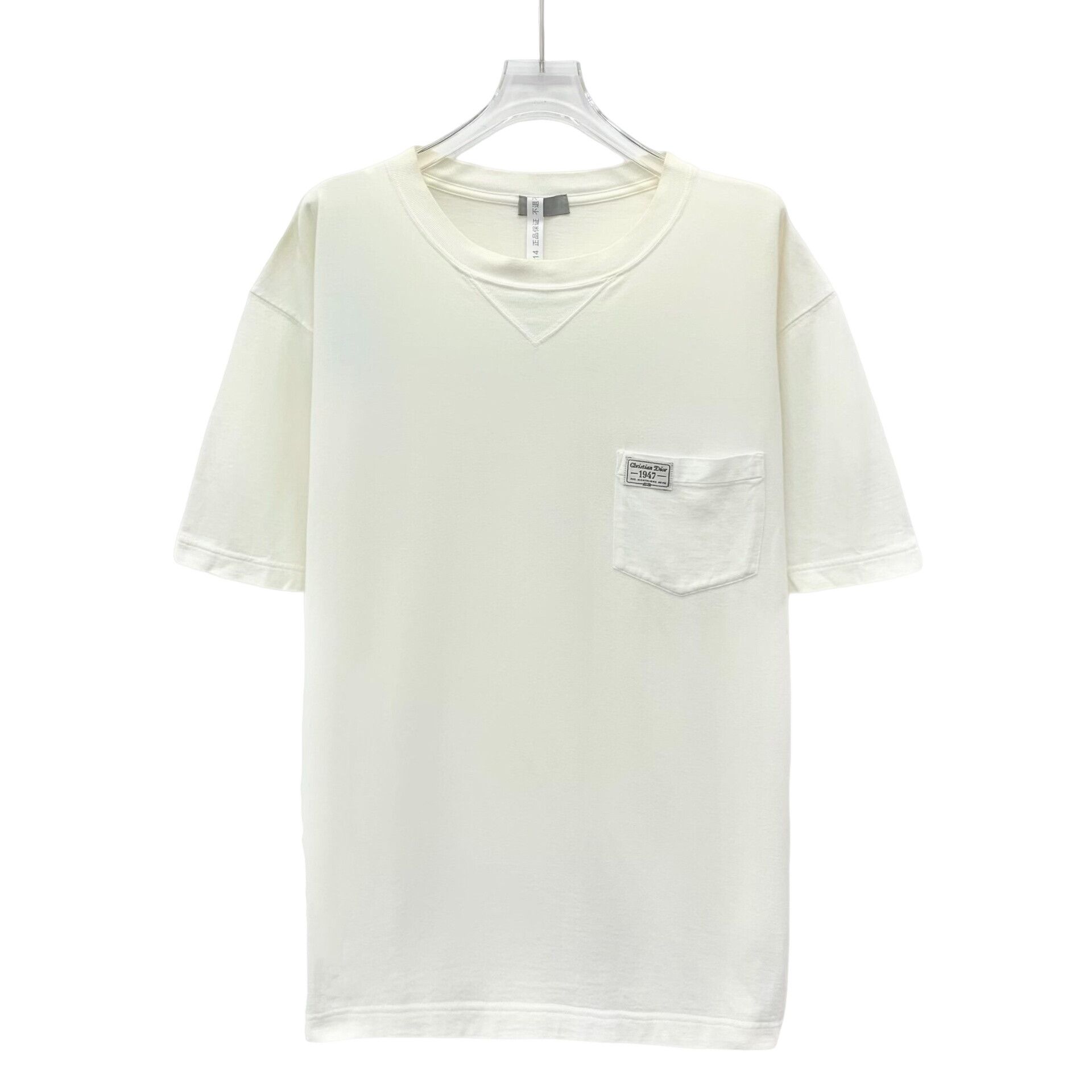 Dior Dior 1947 Embroidered Pocket T-Shirt Size L Size US L / EU 52-54 / 3 - 1 Thumbnail
