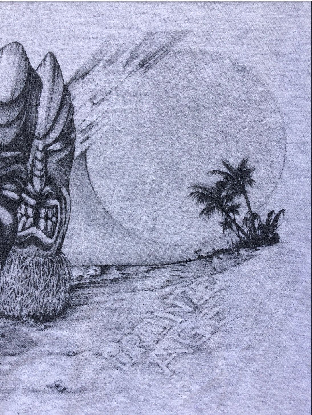 Vintage Vtg rare 90s Bronze Age skate punk native tribes hawaii Size US M / EU 48-50 / 2 - 5 Thumbnail