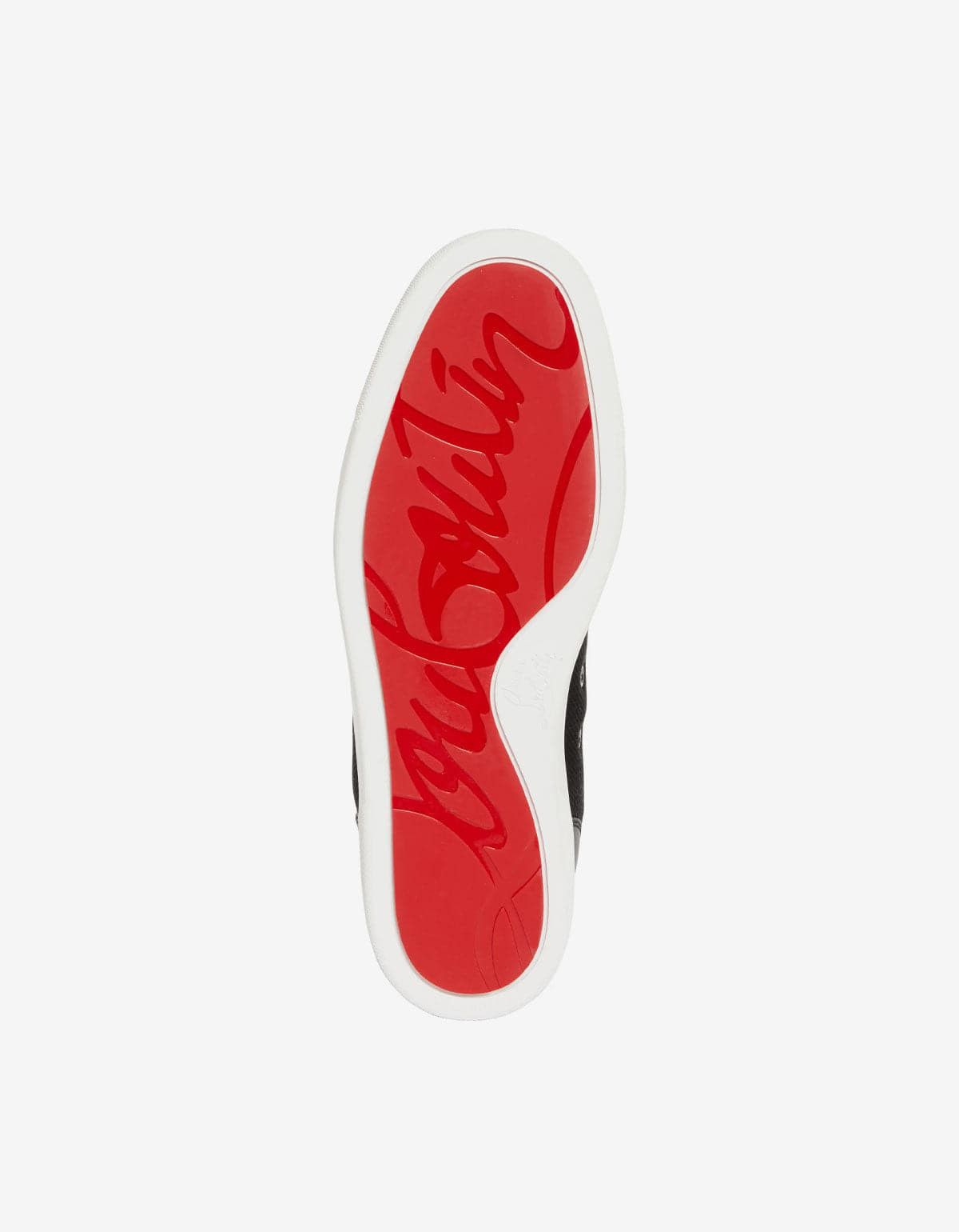 Christian Louboutin Christian Louboutin Black Louis Flat Mesh High Top Trainers Size US 11 / EU 44 - 5 Thumbnail