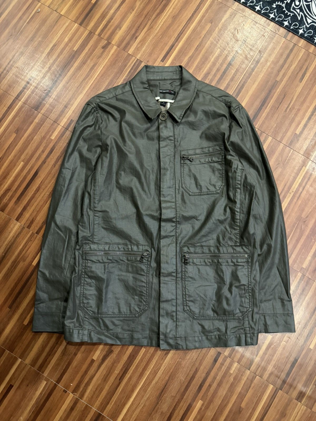 John Varvatos John varvatos | Leather Multi Pocket Jacket | Size US M / EU 48-50 / 2 - 1 Thumbnail