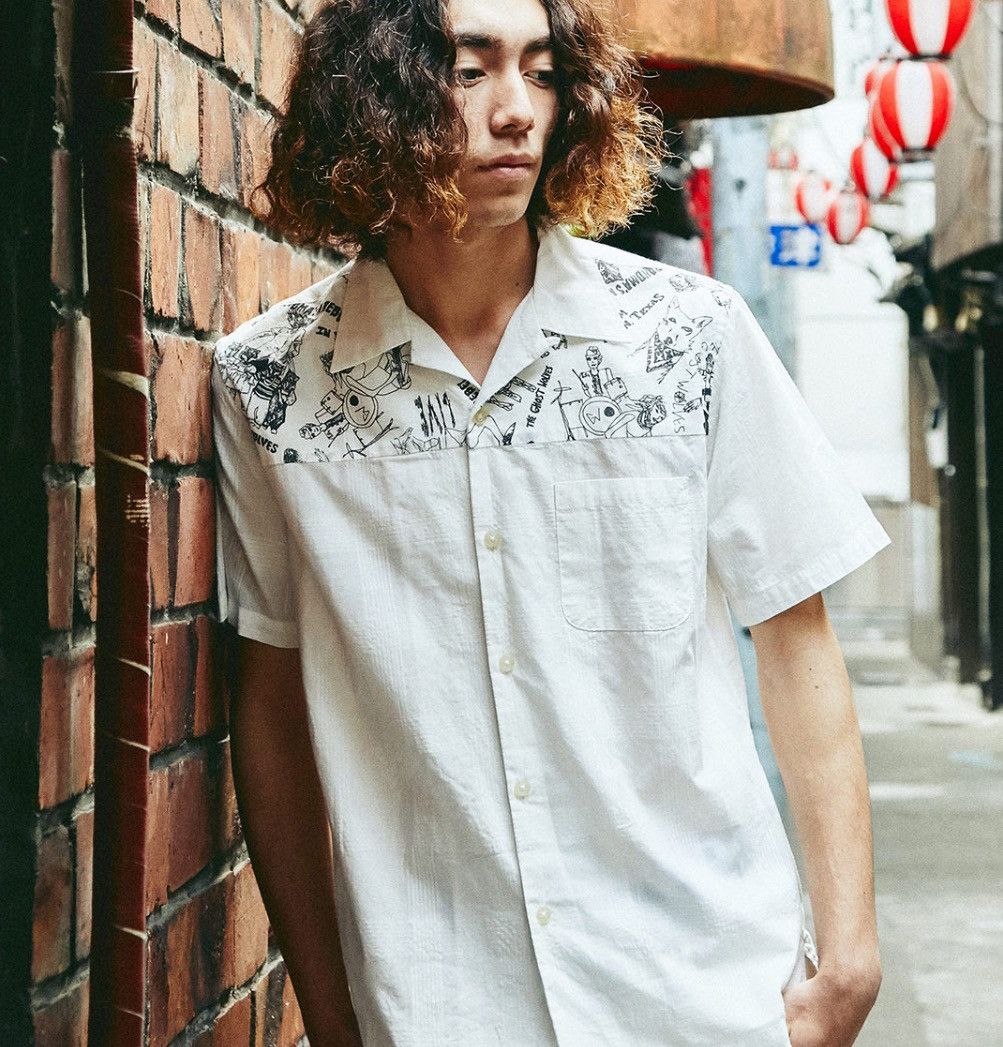 Hysteric Glamour 🔥HYSTERIC GLAMOUR x THE GHOST WOLVES SHIRT. Size US S / EU 44-46 / 1 - 1 Thumbnail