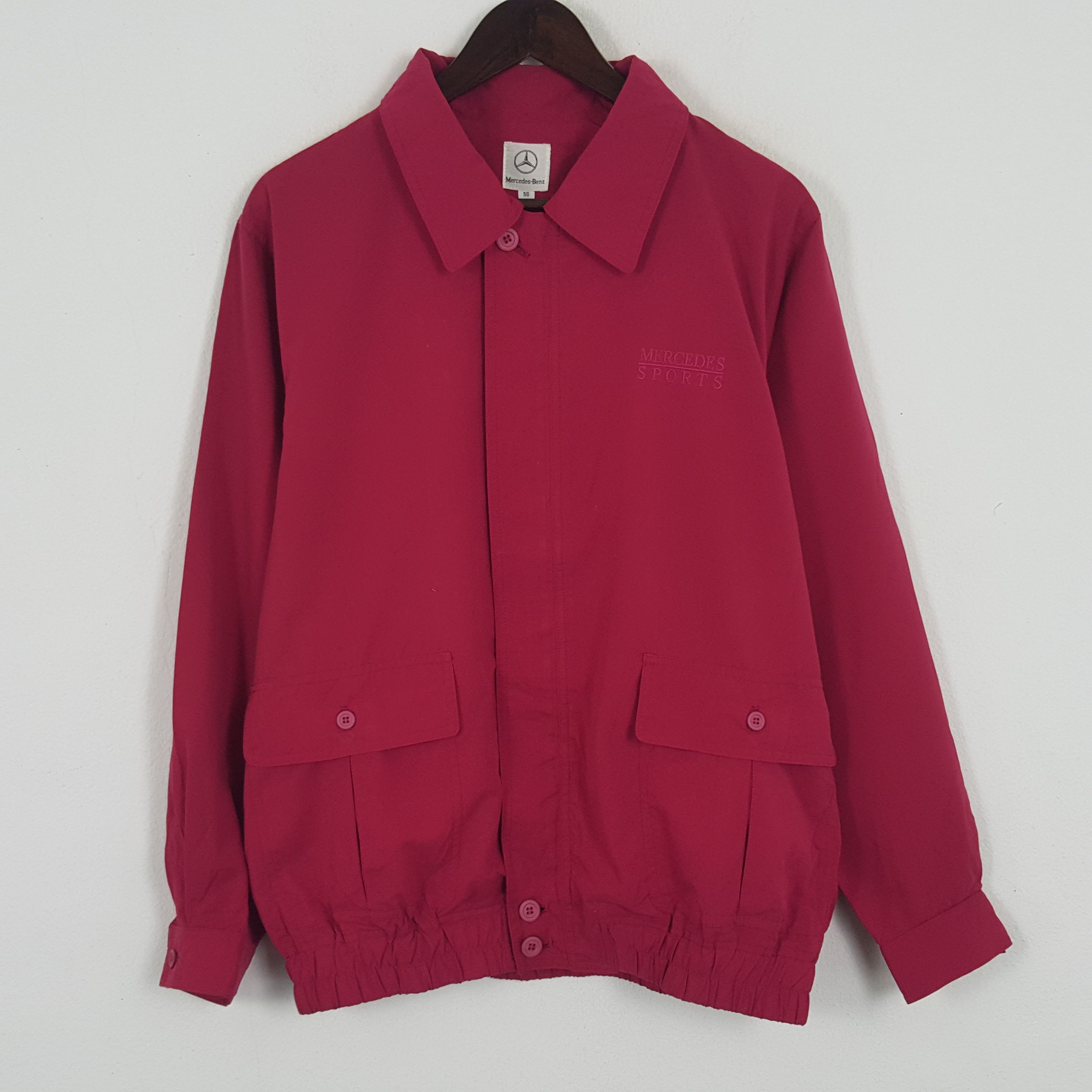 Mercedes-Benz × Vintage Vintage Mercedes Benz Sport Zipper Jacket Size US L / EU 52-54 / 3 - 1 Thumbnail