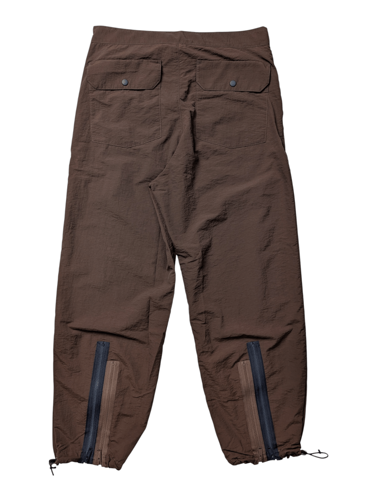 Undercover Undercover Brown Double Zip Hem Pants Size US 32 / EU 48 - 2 Thumbnail