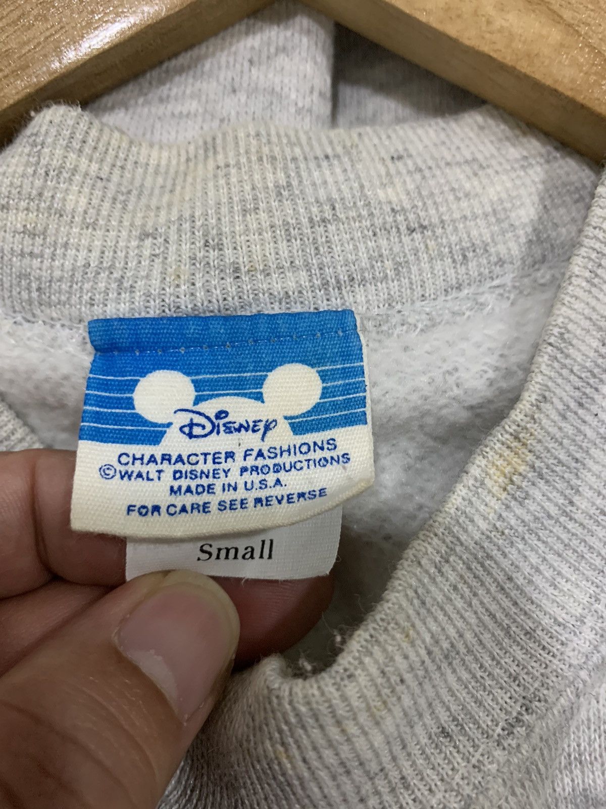 Arc'teryx × Mickey Mouse × Vintage Vintage Mickey Ace Of Aces Sweatshirt S Size US S / EU 44-46 / 1 - 11 Thumbnail