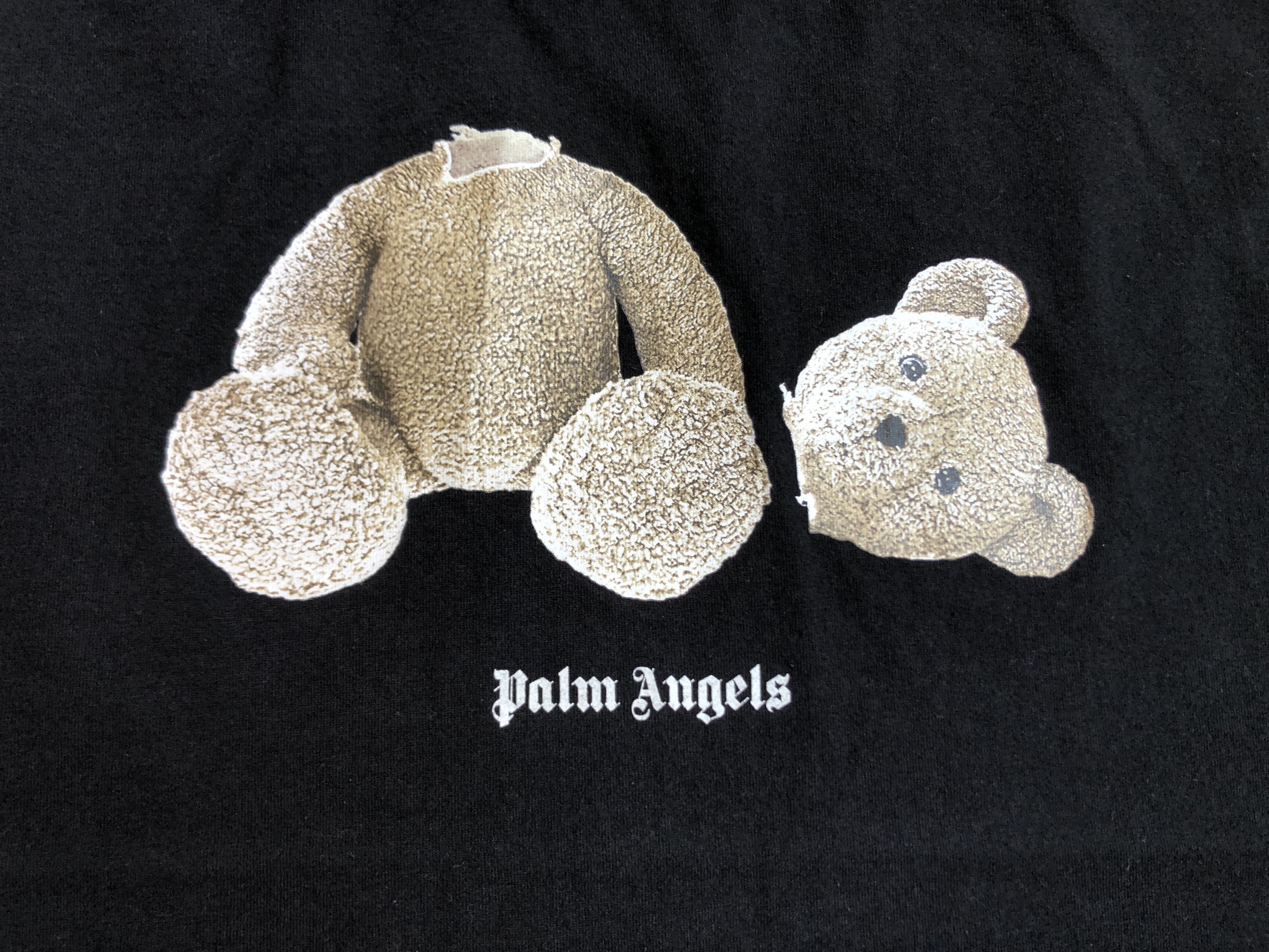 Palm Angels Palm Angels Broken Bear T-Shirt Size L Size US L / EU 52-54 / 3 - 4 Thumbnail
