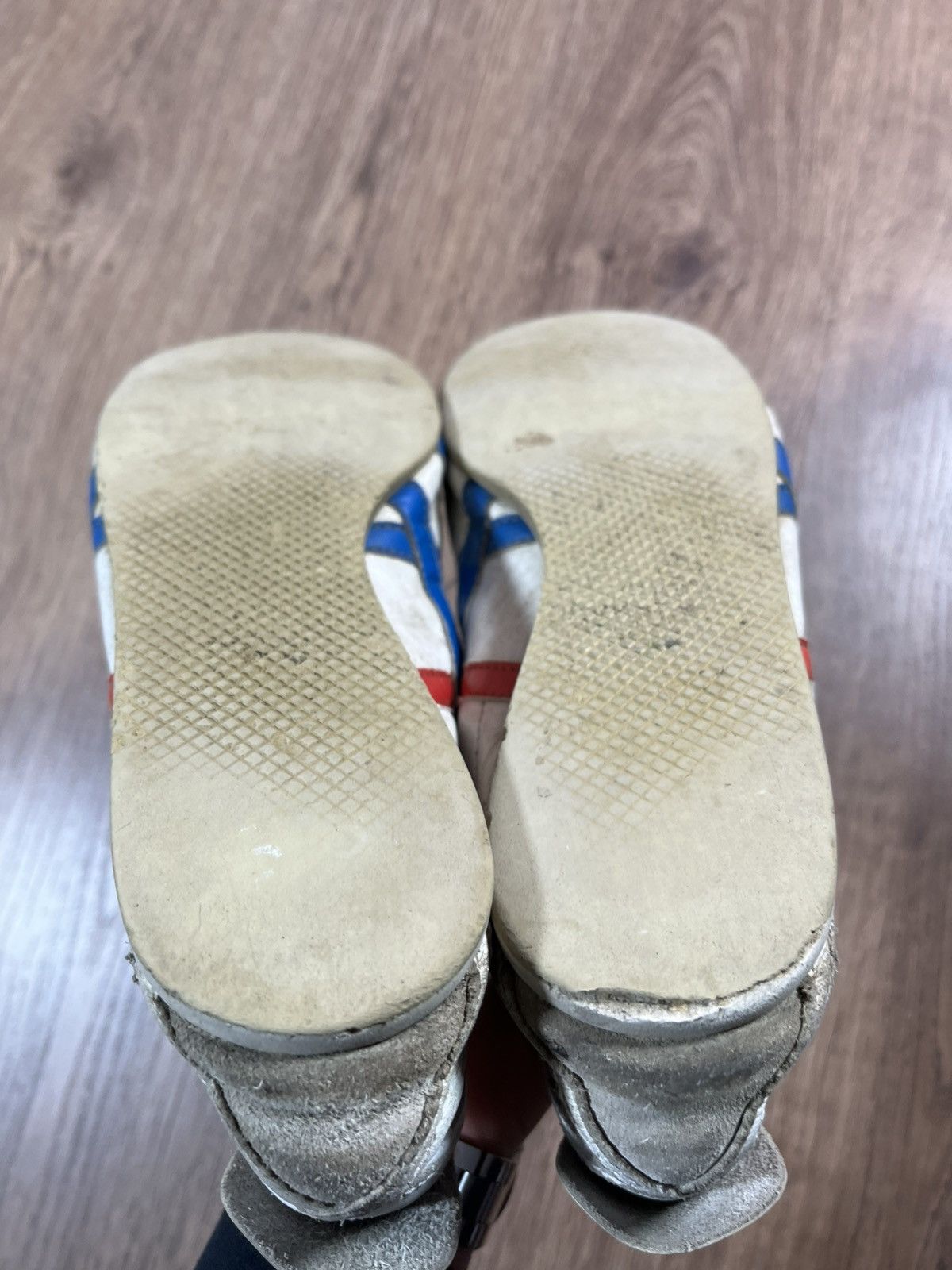 Asics Asics Onitsuka Tiger🐯 Distressed Vintage Sneakers Size US 10 / EU 43 - 22 Thumbnail