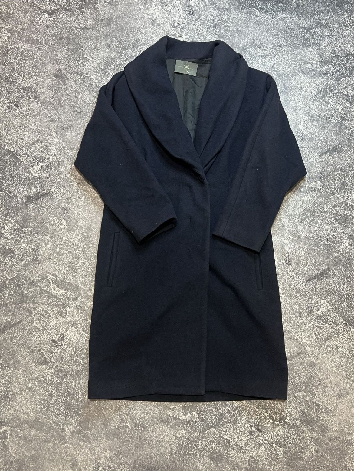 Alexander McQueen Alexander McQueen Wool-Cashmere Coat Shawl Collar Size M / US 6-8 / IT 42-44 - 1 Thumbnail