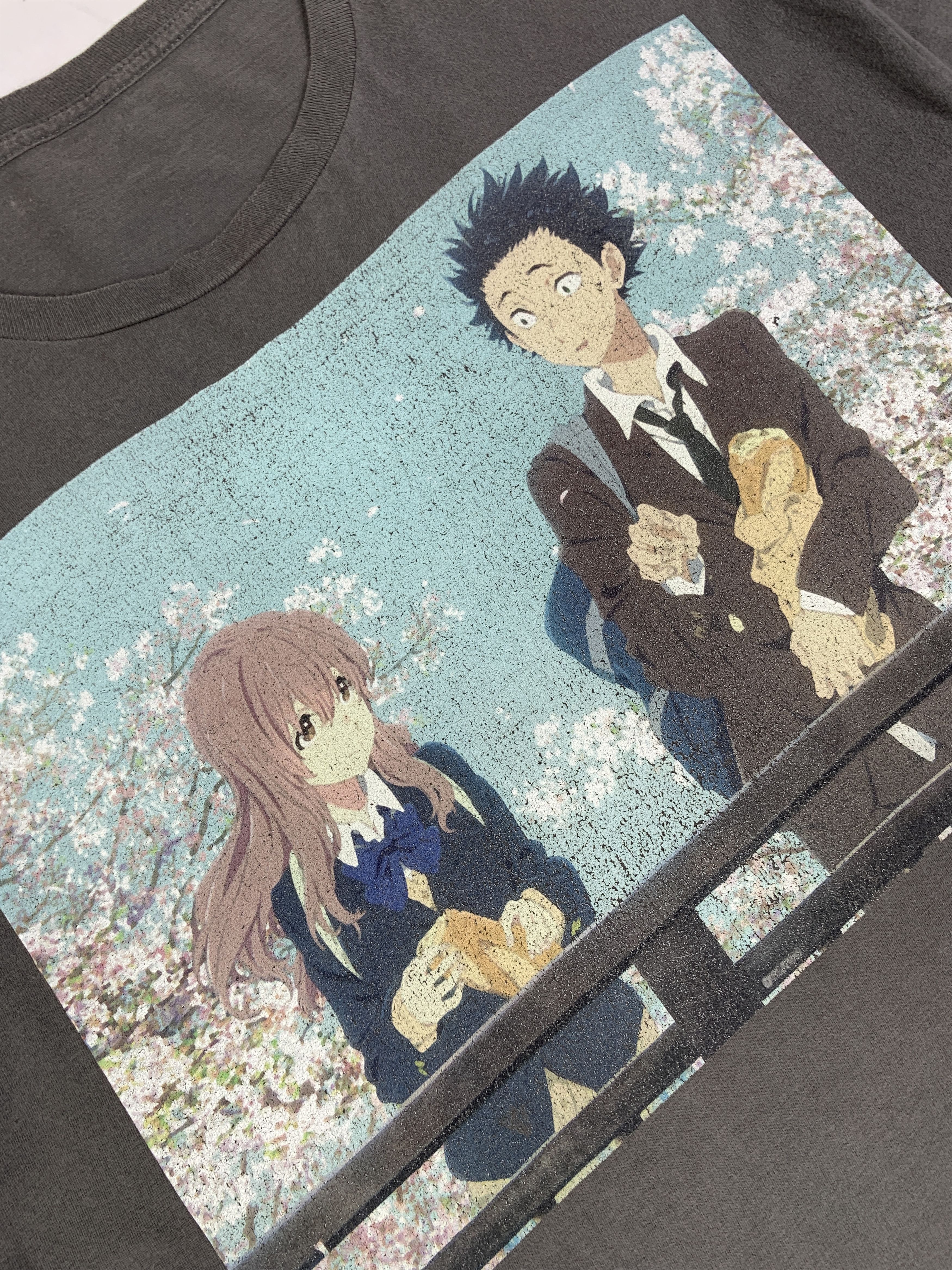 Anime 2016 Koe no Katachi (Silent Voice) Anime Movie Tee (L) Size US L / EU 52-54 / 3 - 4 Thumbnail