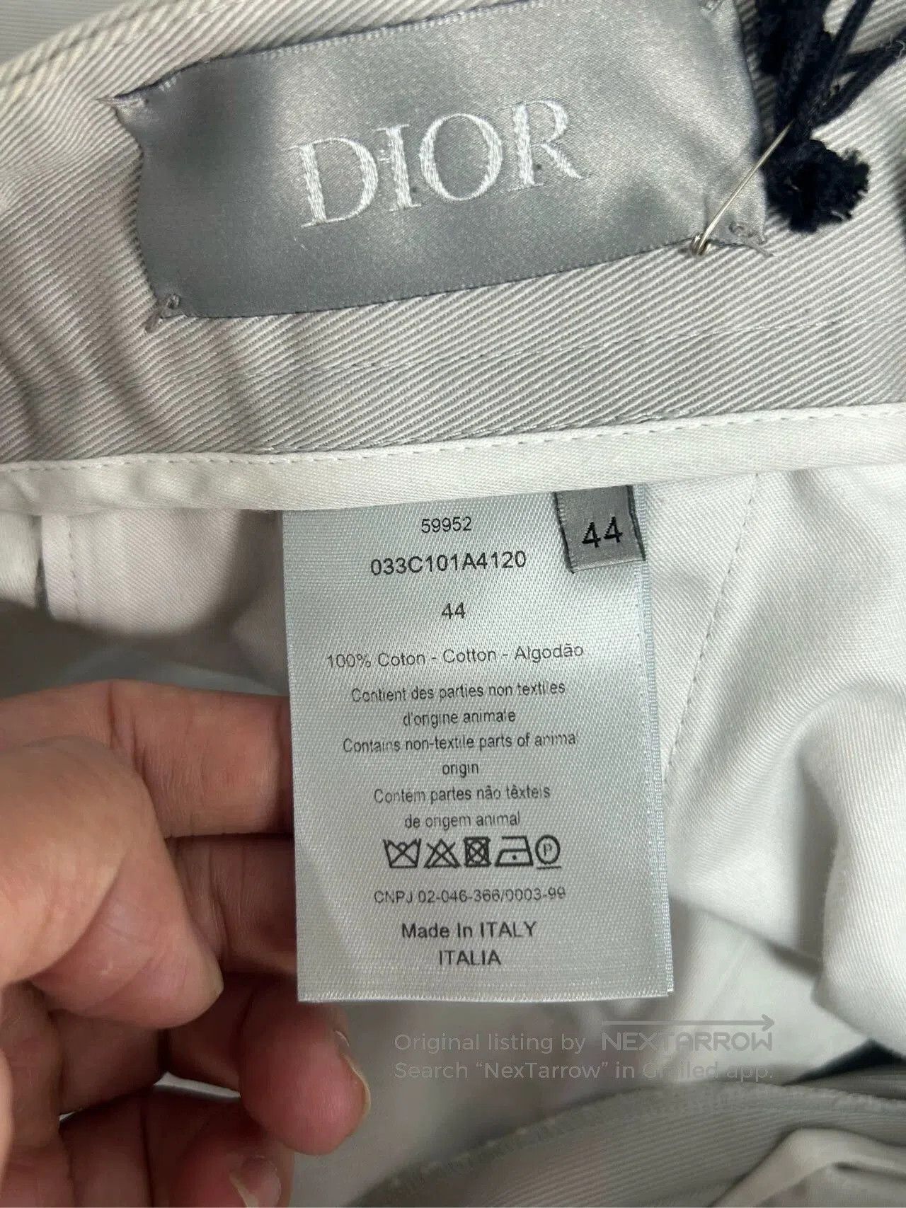 Dior limited edition dior aj shorts size 44. Size US 28 / EU 44 - 4 Thumbnail