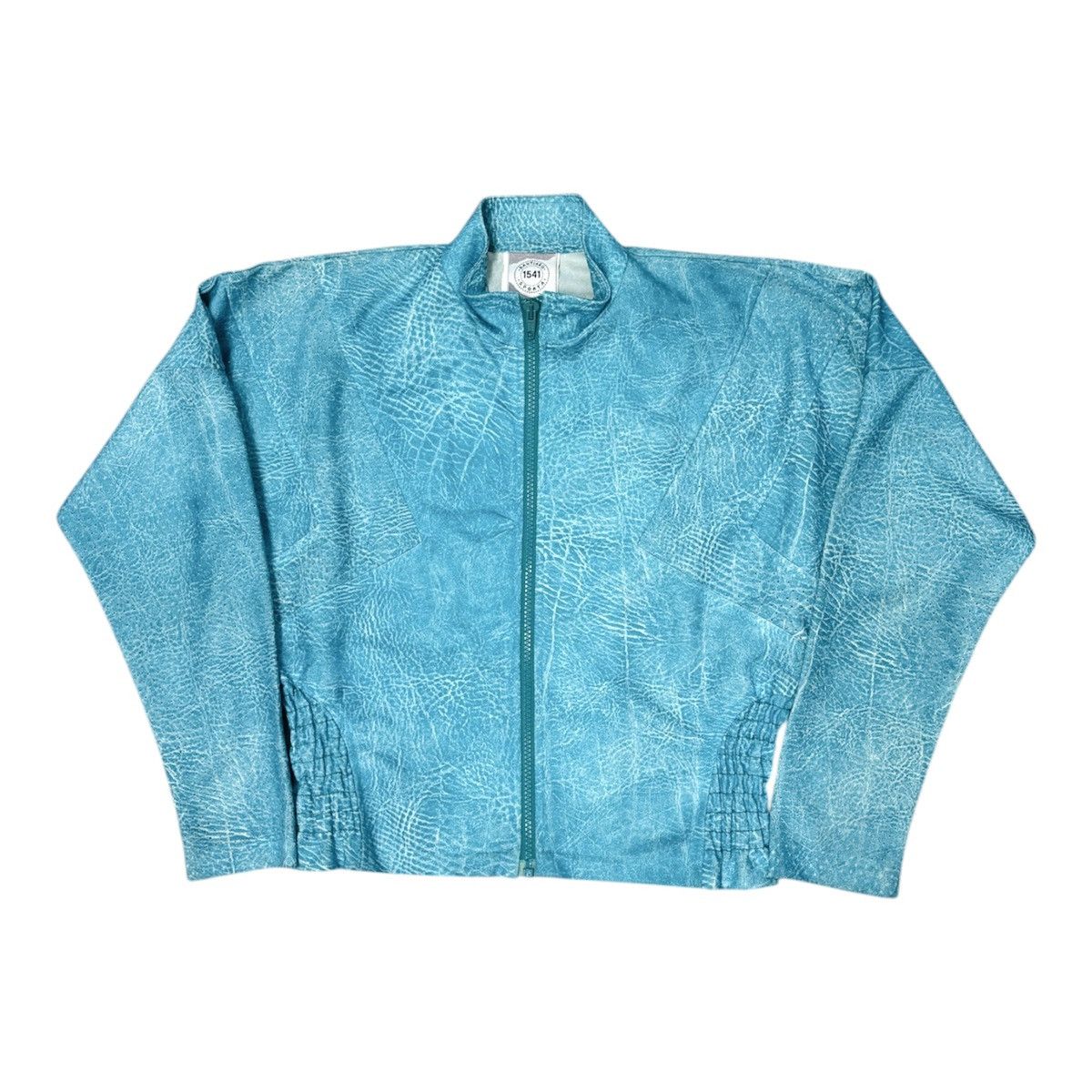 Vintage Vintage 90s Ocean Blue Sports Jacket Women Size S Size S / US 4 / IT 40 - 1 Thumbnail