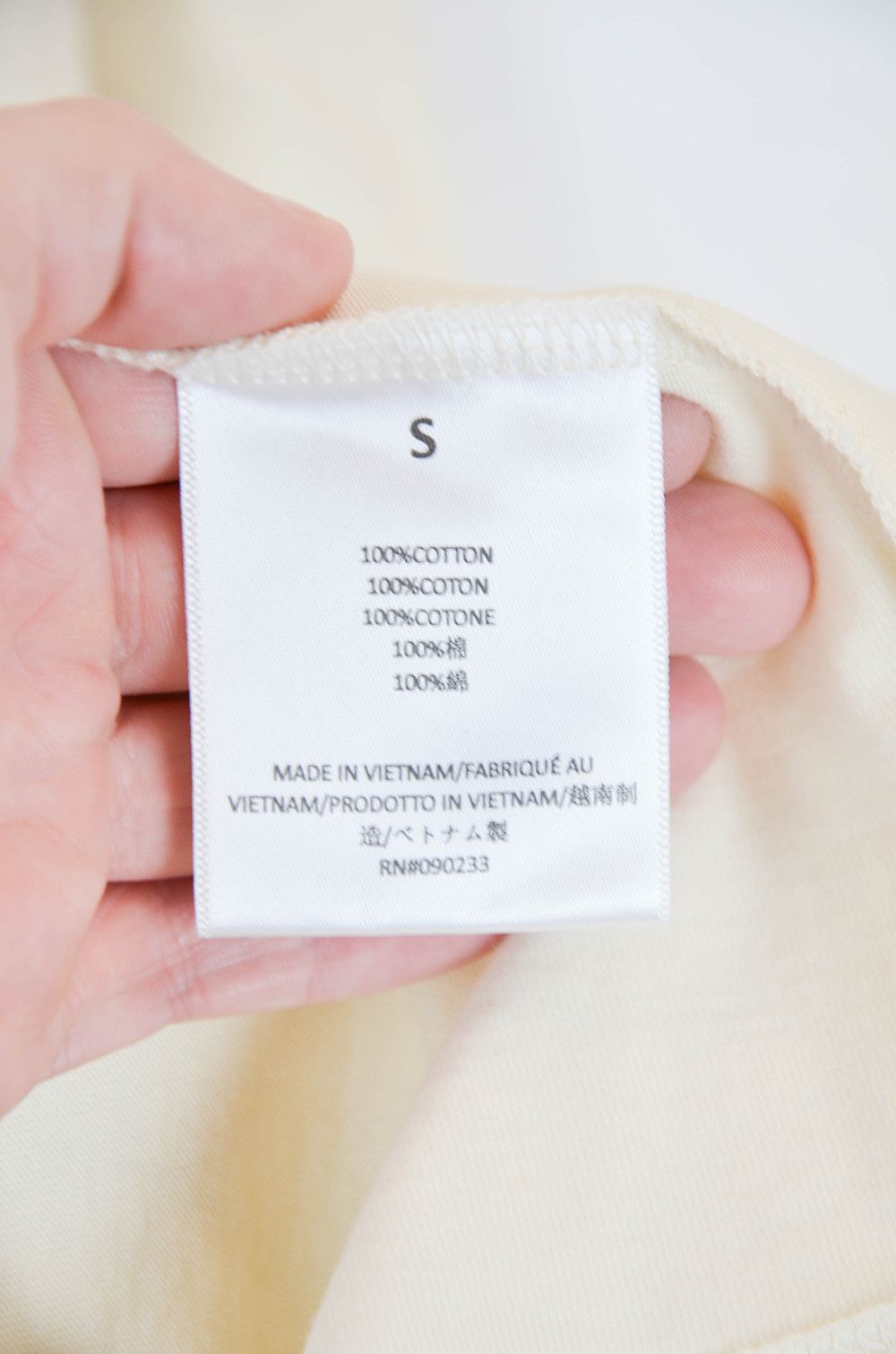 Fear of God ESSENTIALS Fear of God Tee Dress “Egg Shell” - Size S Size S / US 4 / IT 40 - 9 Thumbnail