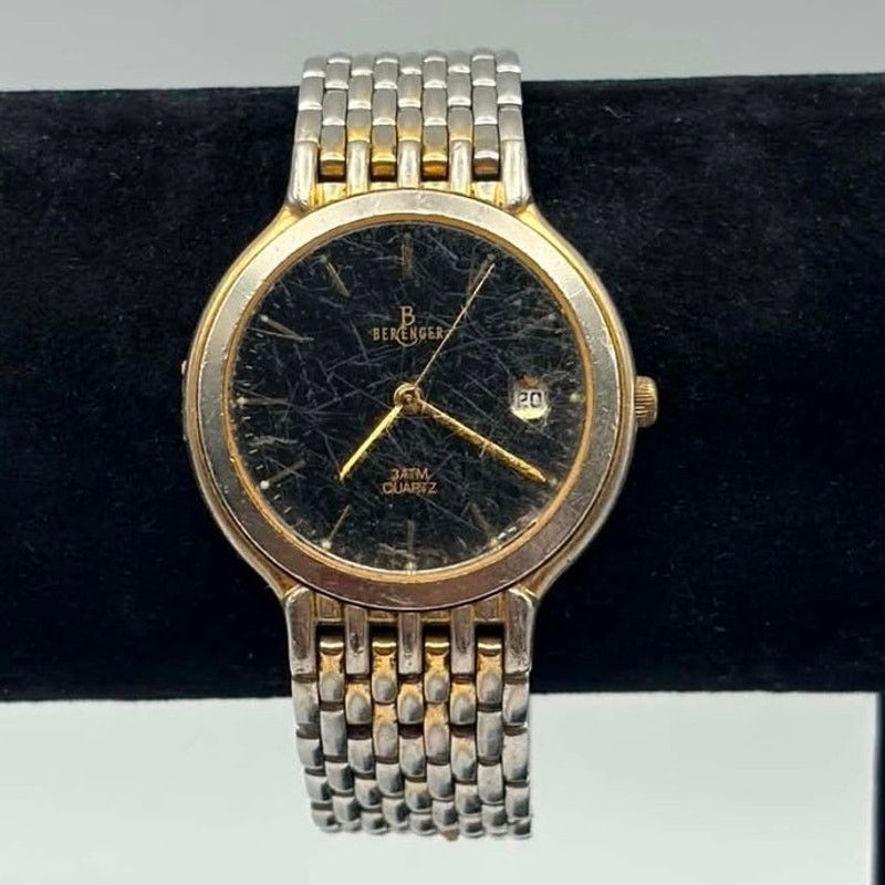 Other Vintage Gold & Silver Berenger Men's Watch Size ONE SIZE - 2 Thumbnail
