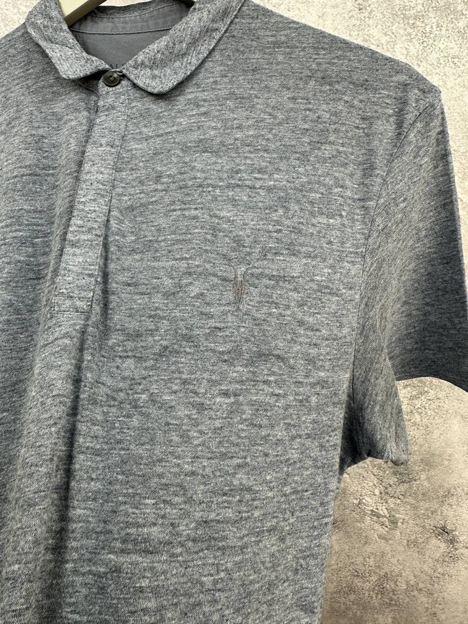 Allsaints AllSaints Tonic Panel Polo Shirt SS Cotton Blend Minimalist Size US S / EU 44-46 / 1 - 7 Thumbnail