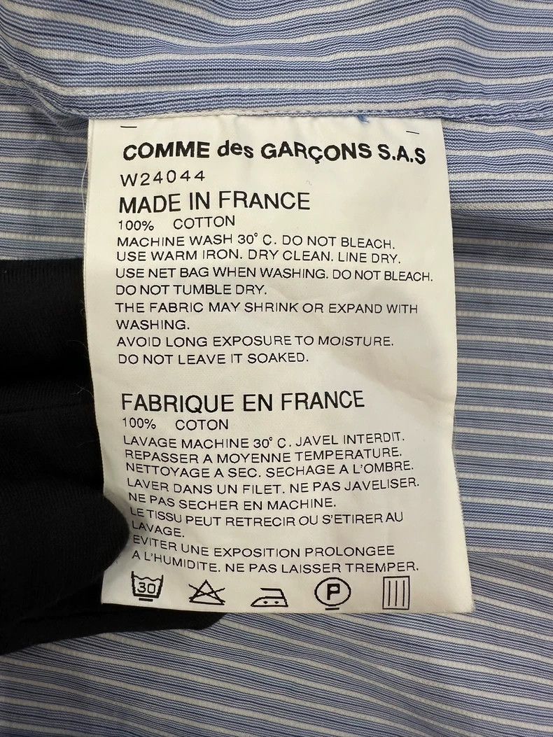 Comme des Garcons Comme Des Garcons Men's Shirt with CDG Patchwork Vertical Size US S / EU 44-46 / 1 - 6 Thumbnail