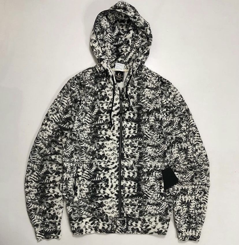 Hysteric Glamour × Japanese Brand × semanticdesign Roen Skull light jacket black and white retro punk Size US M / EU 48-50 / 2 - 1 Thumbnail