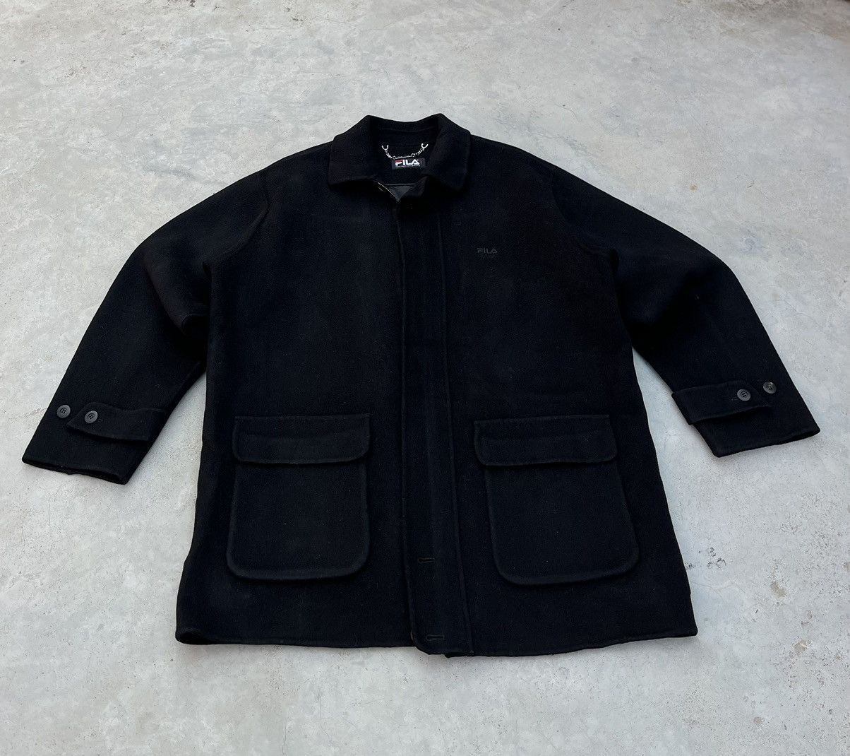 Fila × Polo Ralph Lauren VINTAGE FILA CLASSIC LONG HEAVY COAT Size US M / EU 48-50 / 2 - 3 Thumbnail