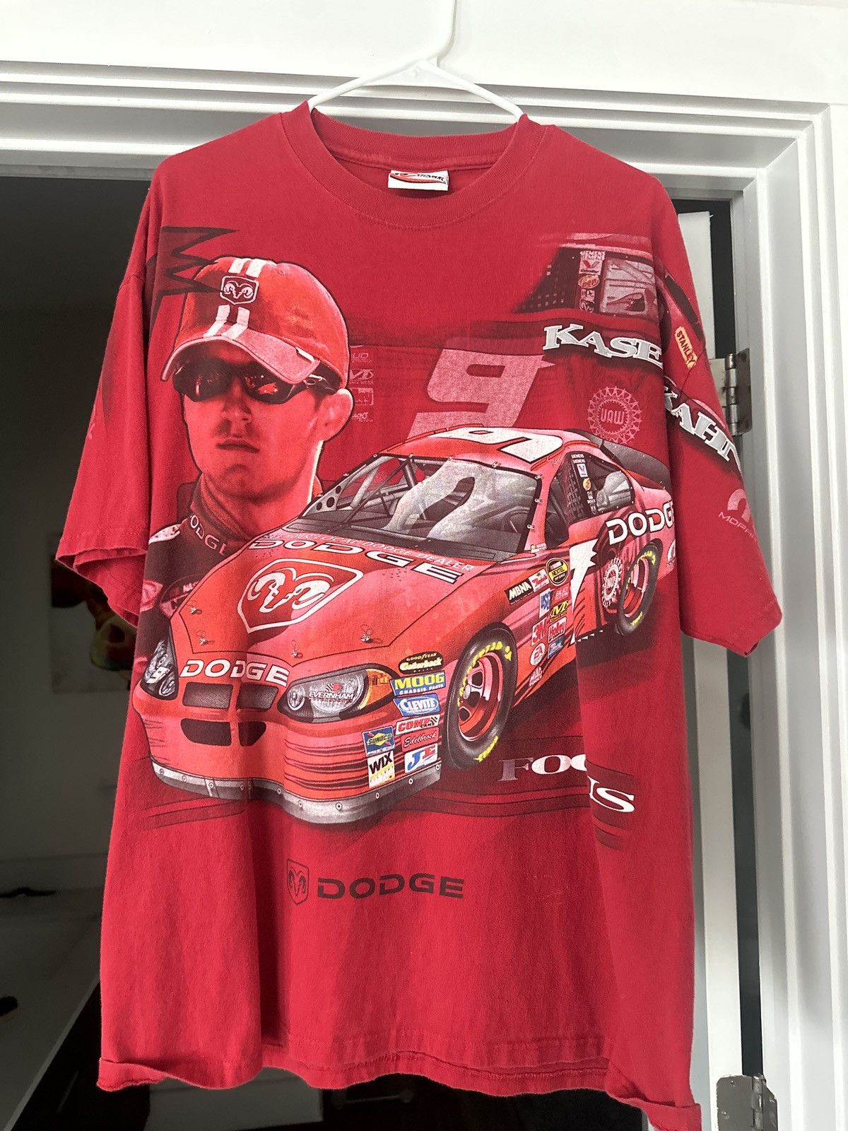 Vintage All over print nascar tee