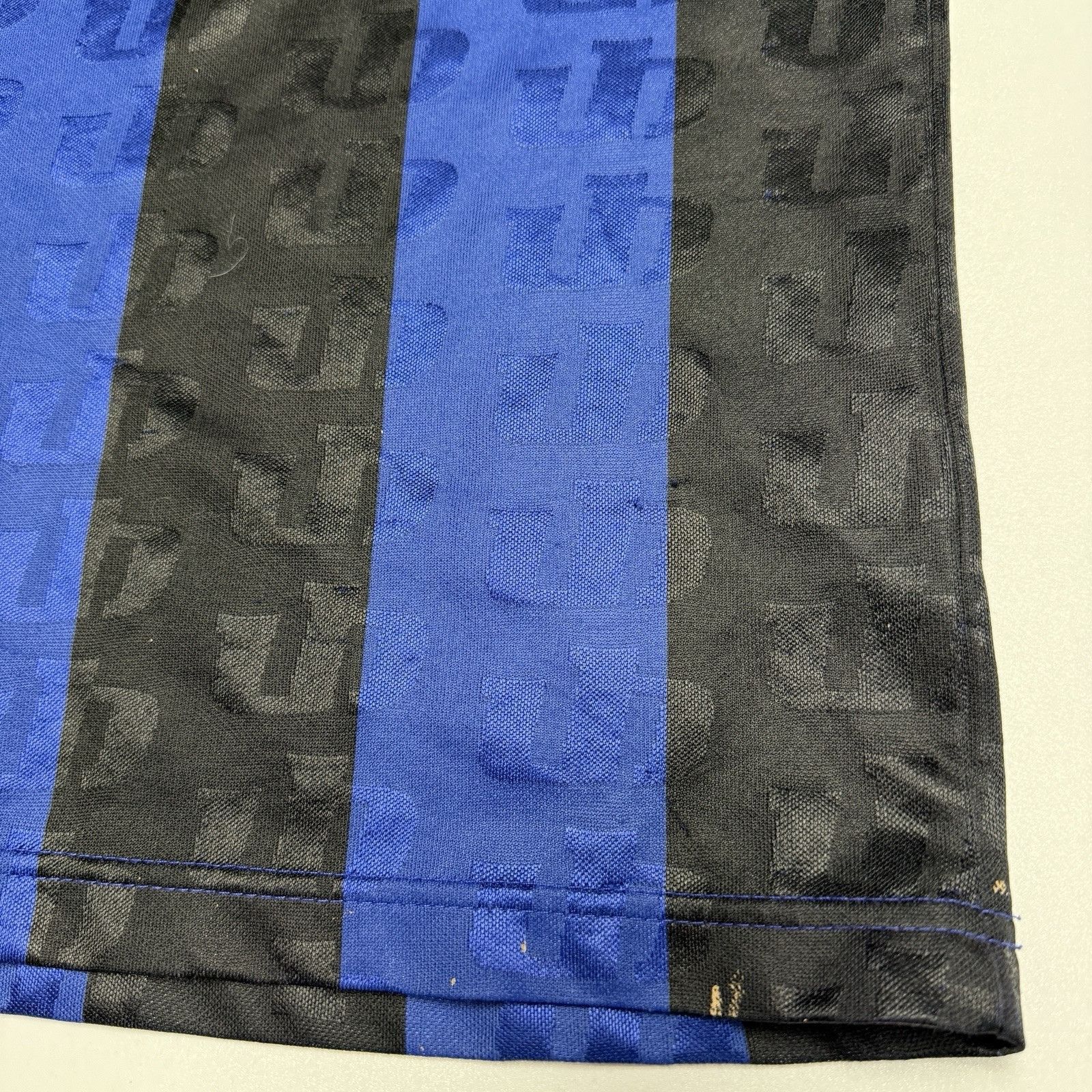 UNIONBAY × Vintage Vintage Union Bay Soccer Jersey Mens XL Blue/Black Short Sle Size US XL / EU 56 / 4 - 10 Thumbnail