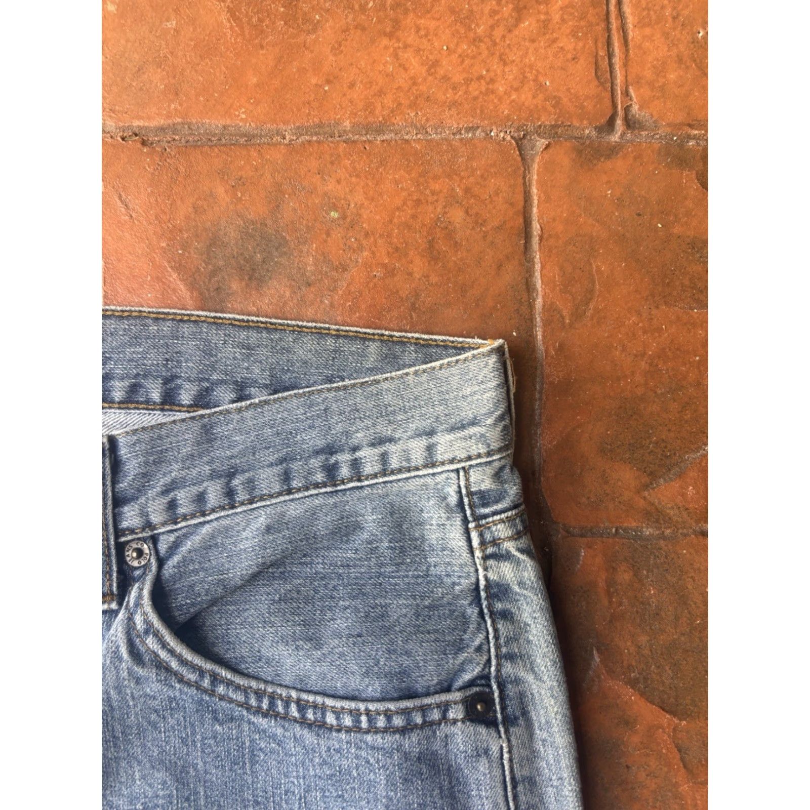Polo Ralph Lauren VINTAGE Polo Ralph Lauren Jeans Mens 34x32 Blue Relaxed Straight denim 5-Pocket USA Classic 90s Mens Size US S / EU 44-46 / 1 - 7 Thumbnail