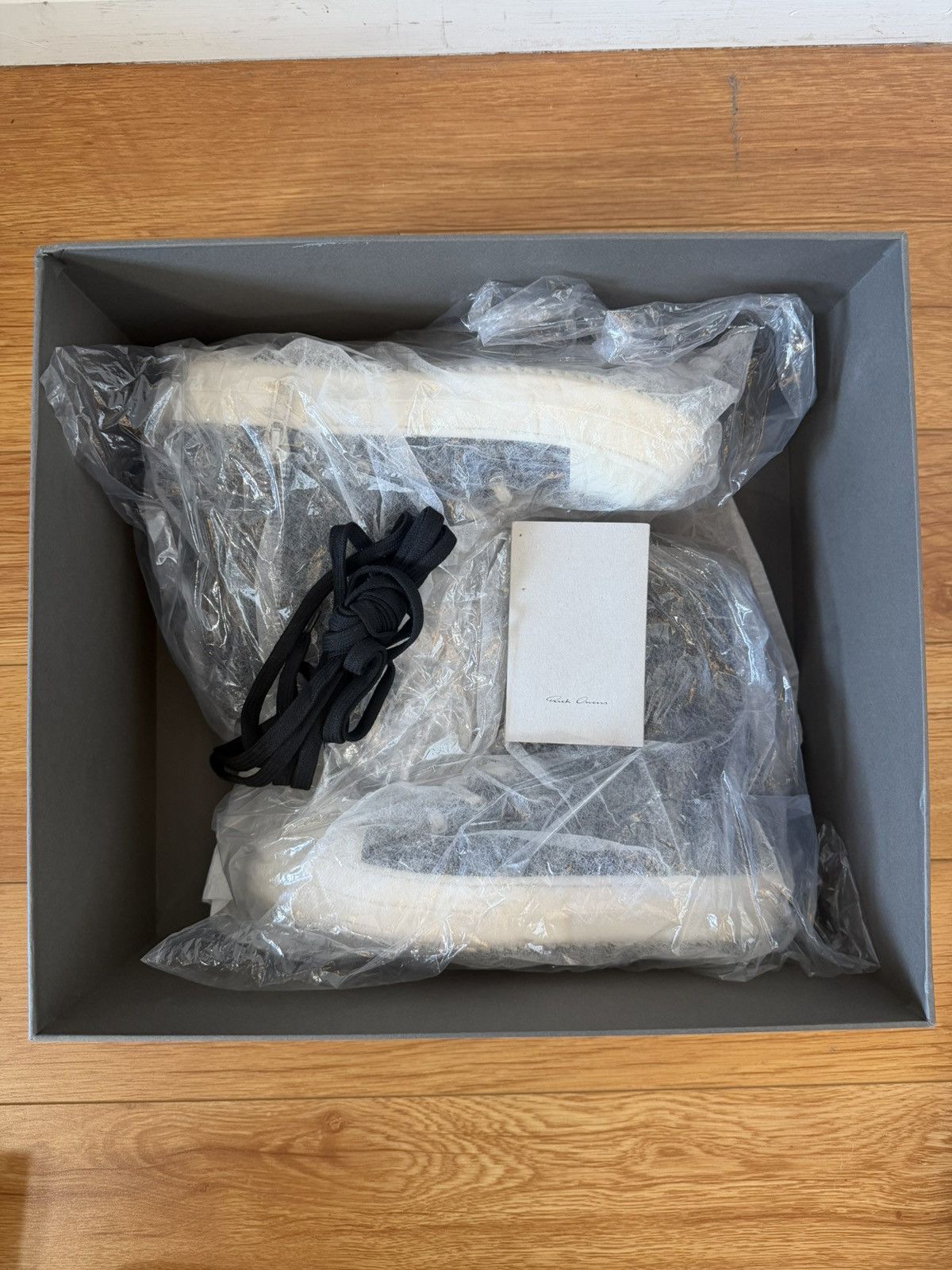 Rick Owens Main line leather sneakers Size US 7 / EU 40 - 8 Thumbnail