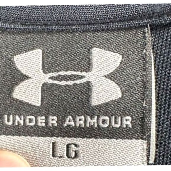 Under Armour Under Armour Polo Golf Shirt Adult Large L Black Logo Mens Size US L / EU 52-54 / 3 - 3 Thumbnail