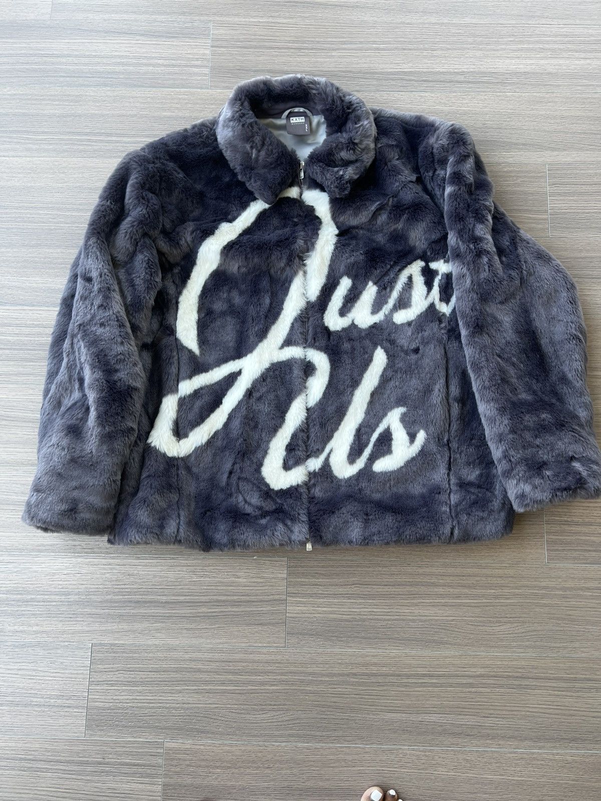 KITH Faux Fur Coaches Jacket