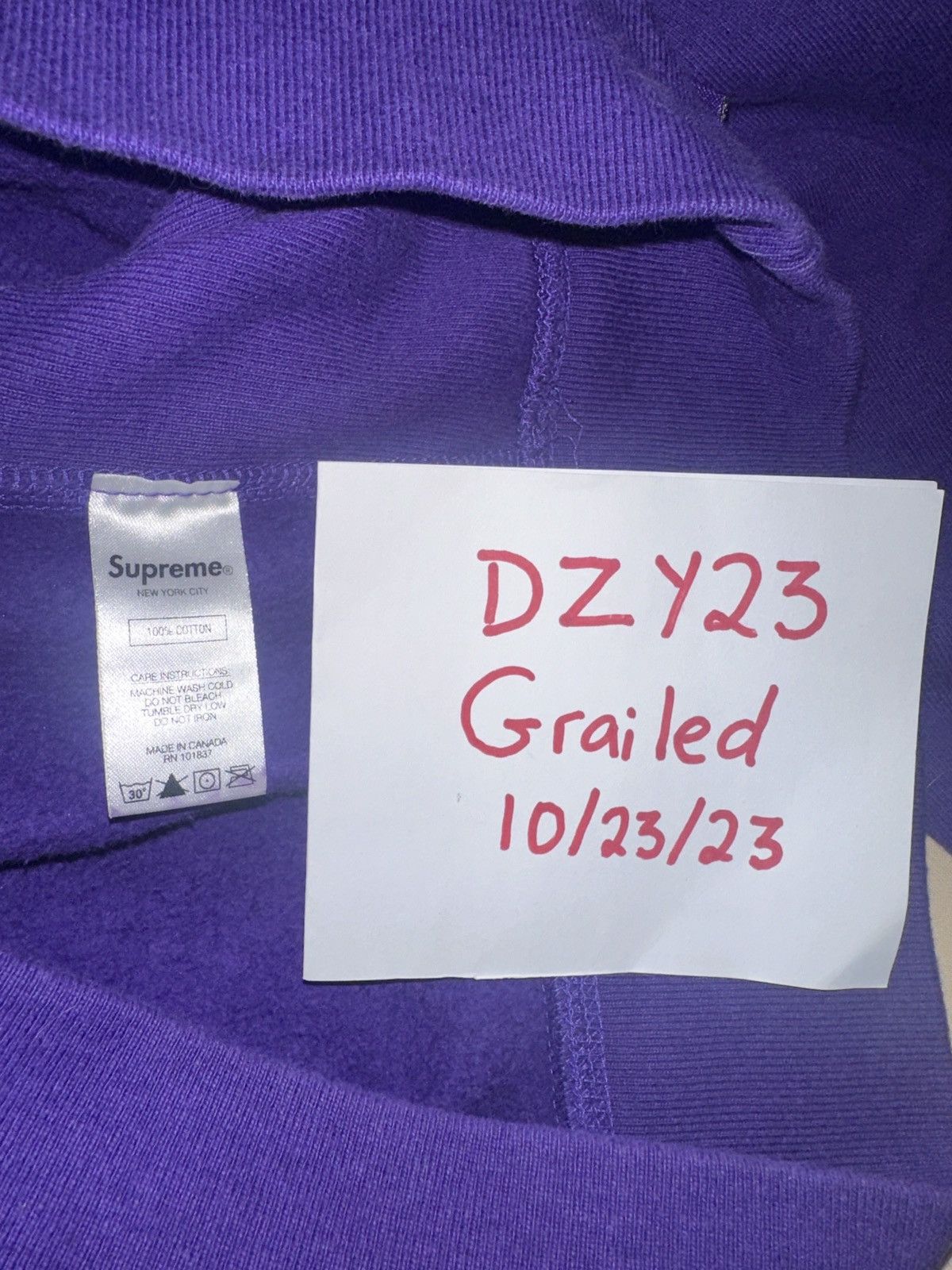 Supreme Supreme Motion Logo Hooded Sweatshirt (SS20) Size US M / EU 48-50 / 2 - 3 Thumbnail
