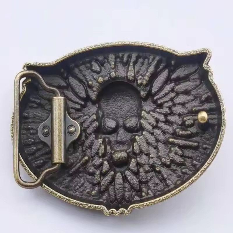 Other Classic Skull Series Zinc Alloy Belt Buckle Size ONE SIZE - 2 Thumbnail