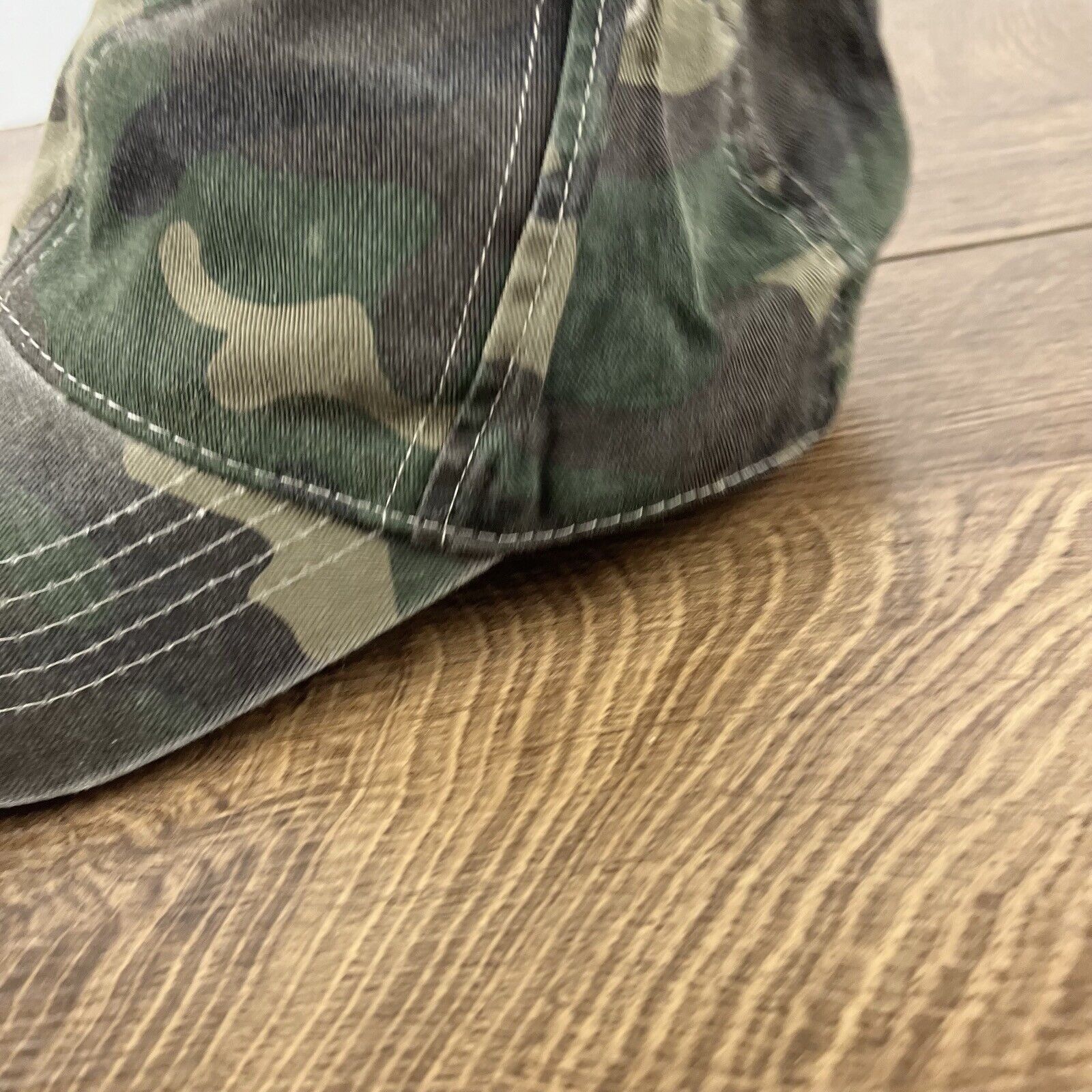 Other Camoflauge Baseball Hat Camo Green Hat Adjustable Hat Camo A Size ONE SIZE - 7 Thumbnail