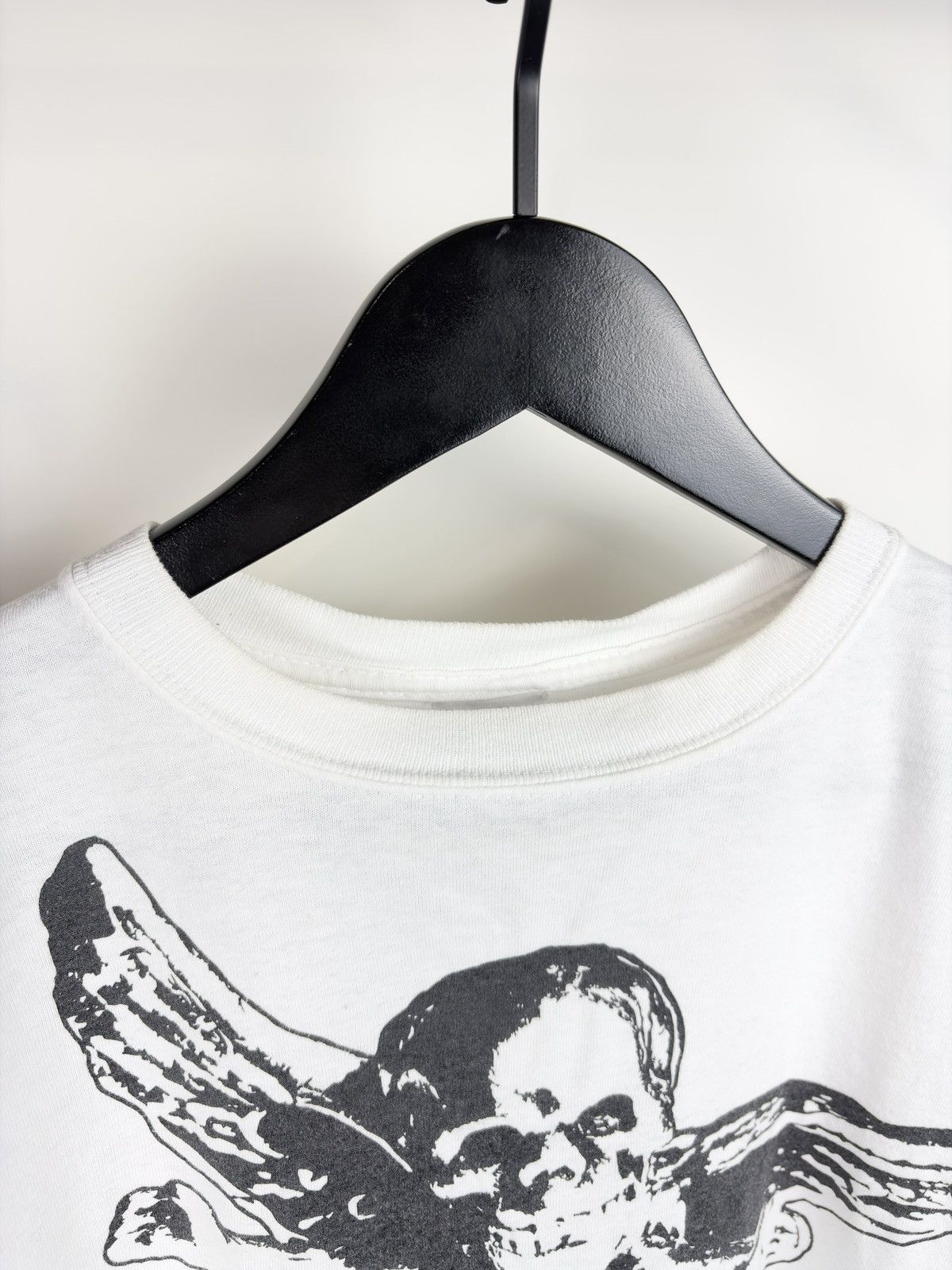 Chrome Hearts Chrome Hearts Vintage Foti Winged Skull Tshirt White Size US M / EU 48-50 / 2 - 3 Thumbnail