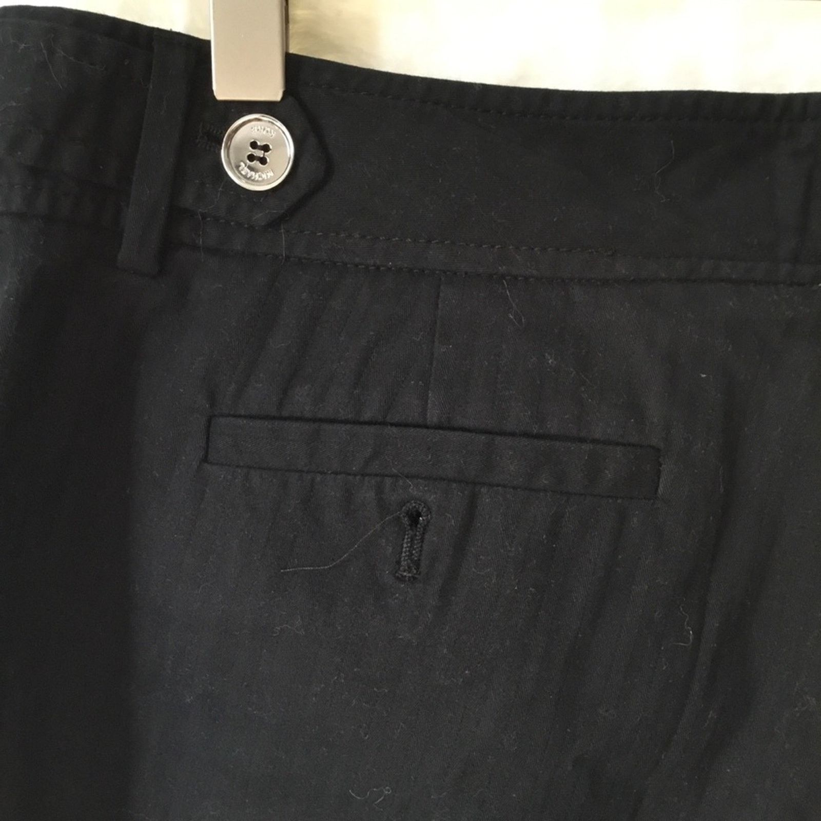 Michael Kors Michael Kors Black Bermuda Shorts Size 27" / US 4 / IT 40 - 11 Thumbnail
