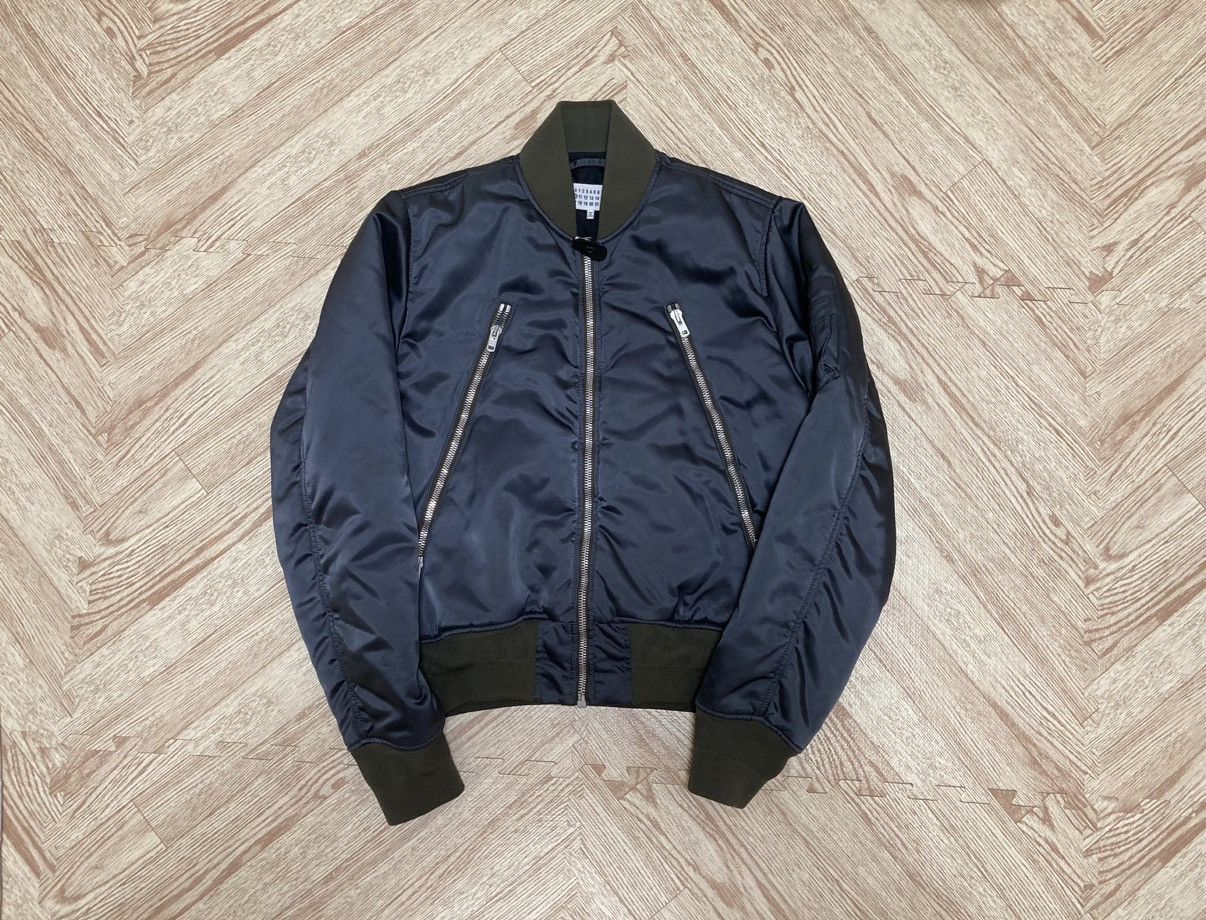 Maison Margiela 19aw Maison Margiela 5zip bomber jacket ma-1 fright ...