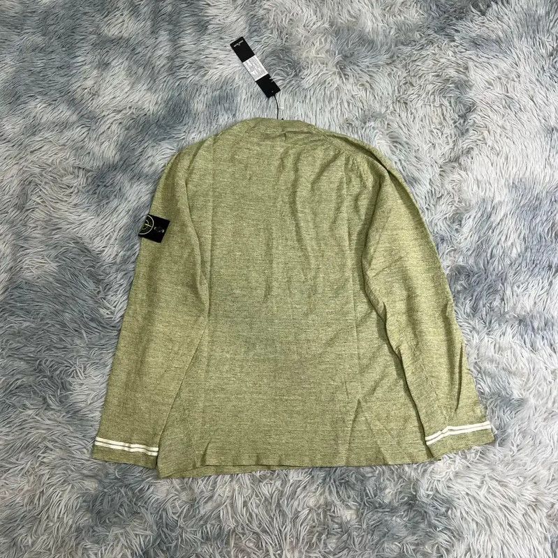 Stone Island Stone Island Men's Light Yellow Knit Sweater 0089 Size US XXL / EU 58 / 5 - 1 Thumbnail