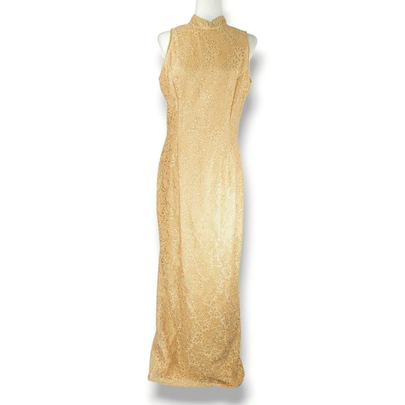 jessica mcclintock gold dress Bebe Women's Color Block Bandage Dress