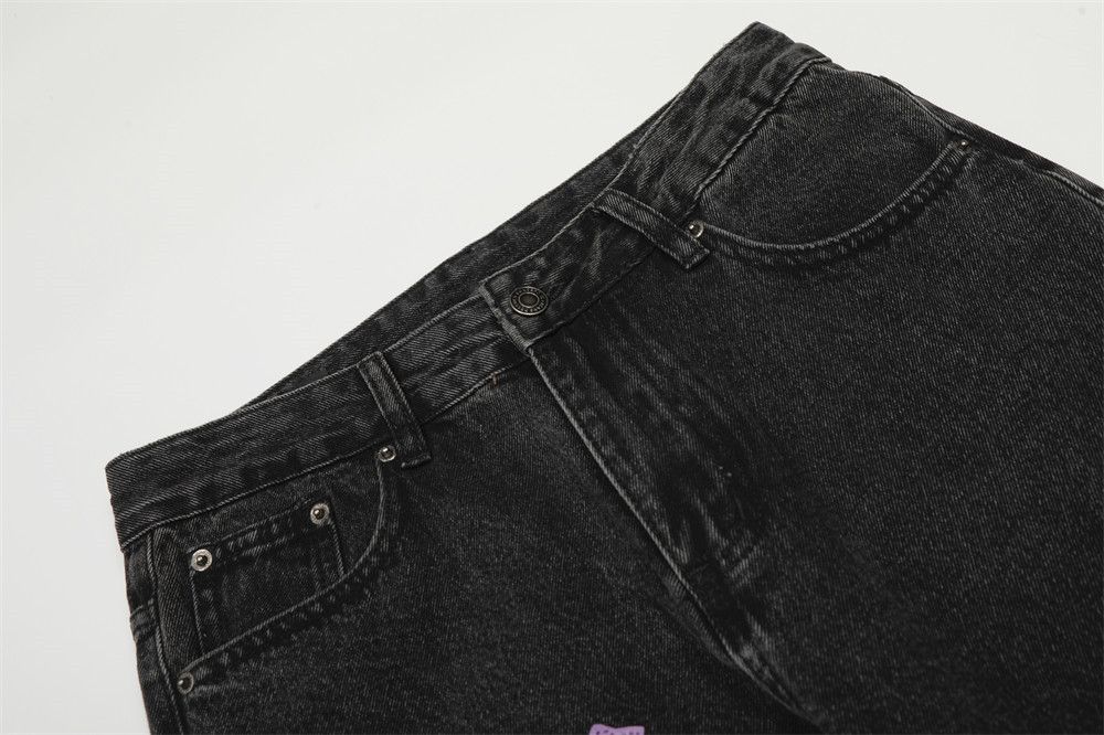 Jean Men's vintage American washed distressed cross jeans Size US 32 / EU 48 - 3 Thumbnail