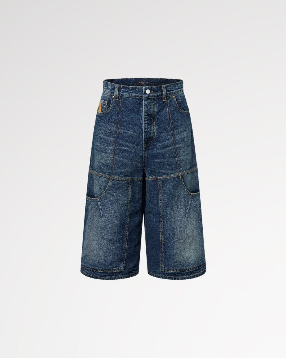 Louis Vuitton Louis Vuitton FW25 Denim Workwear Shorts 32 1AILT8 Size US 32 / EU 48 - 1 Thumbnail