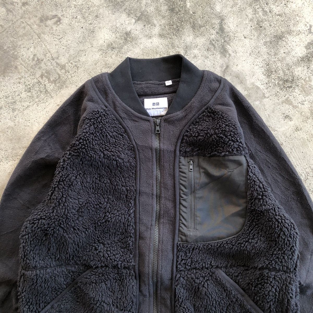 Japanese Brand × Uniqlo × White Mountaineering White Mountaineering x Uniqlo Oversized Fleece Jacket Size US S / EU 44-46 / 1 - 3 Thumbnail