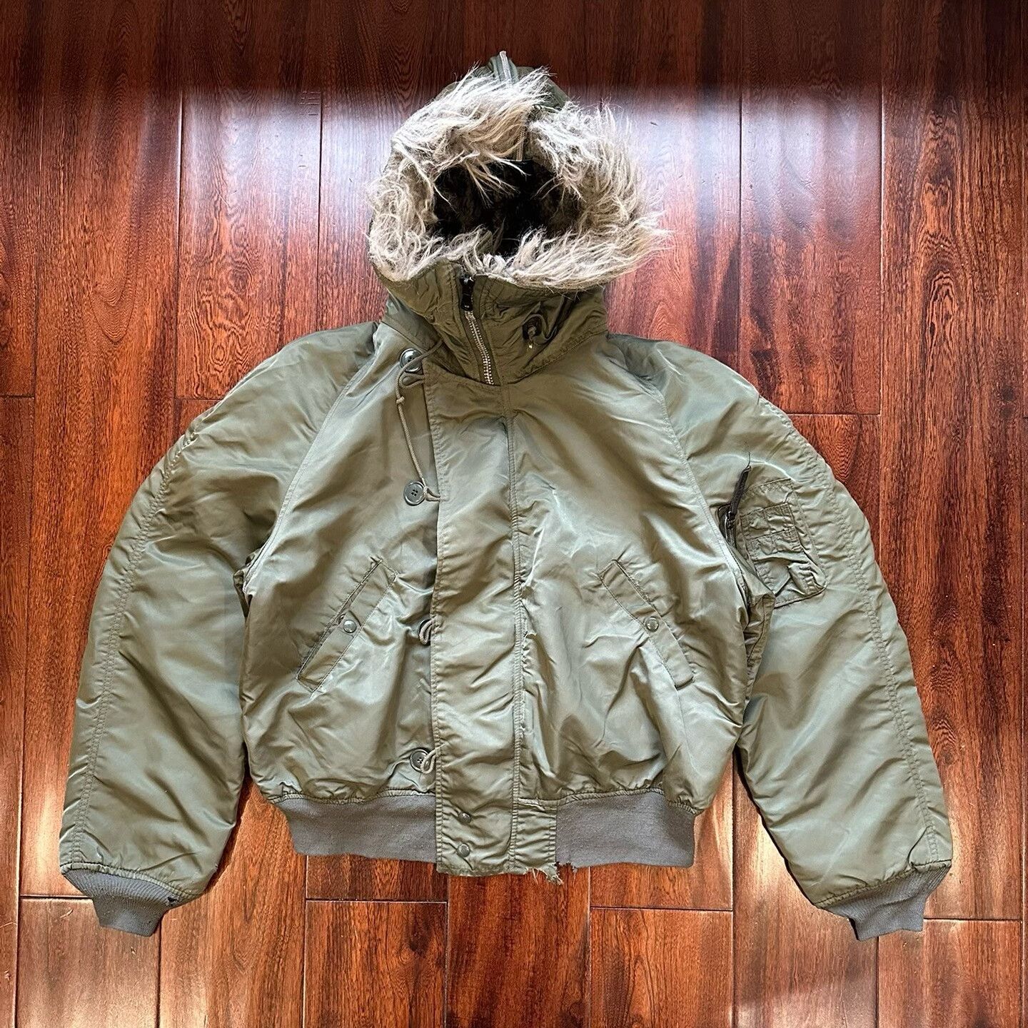 Vintage Vintage N2B Bomber 80s USA Size US M / EU 48-50 / 2 - 1 Thumbnail