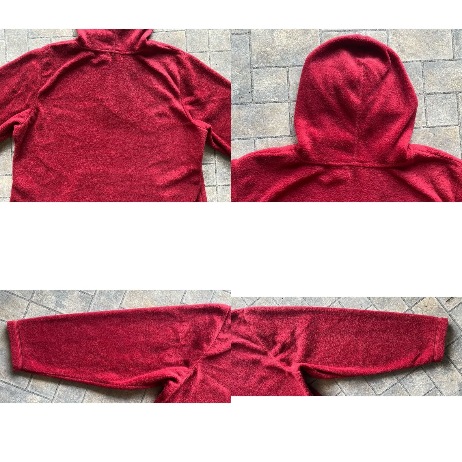 Disney VINTAGE Disney Tigger Hoodie Womens 2X Red Fleece Pullover 1/4 Zip Winnie the Pooh NEW WITH TAGS Size XXL / US 16-18 / IT 52-54 - 10 Thumbnail