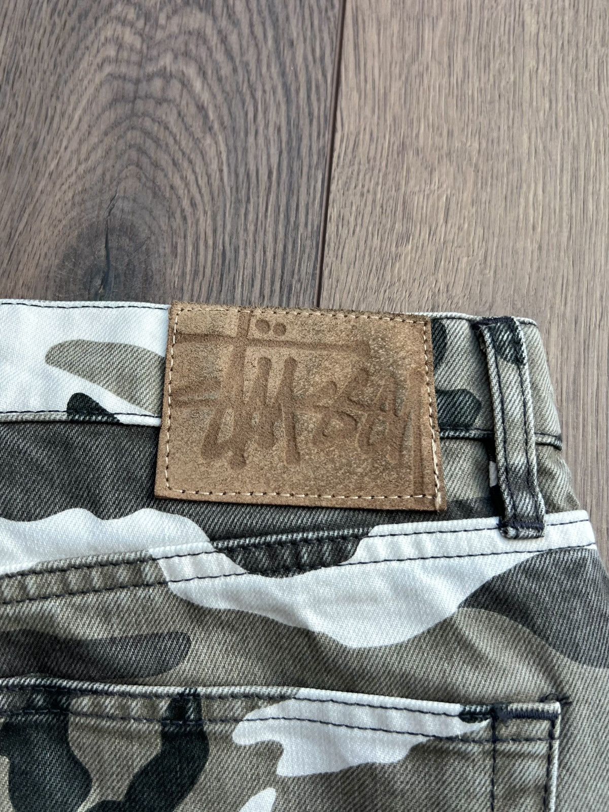 Stussy Stussy Denim Snow Camo Big Ol Jeans 36 Size US 36 / EU 52 - 7 Thumbnail