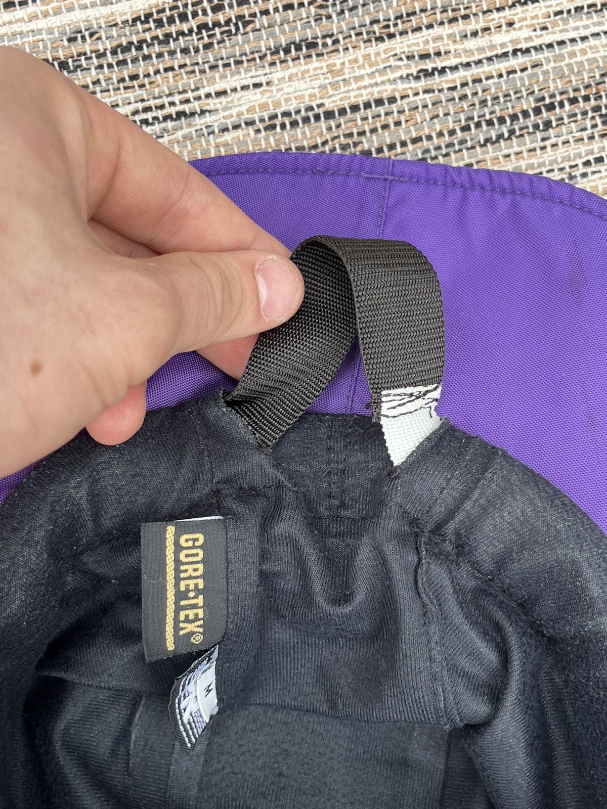 Outdoor Research Vintage Outdoor Research GoreTex Bucket Hat Purple Black Y2K Size ONE SIZE - 11 Thumbnail